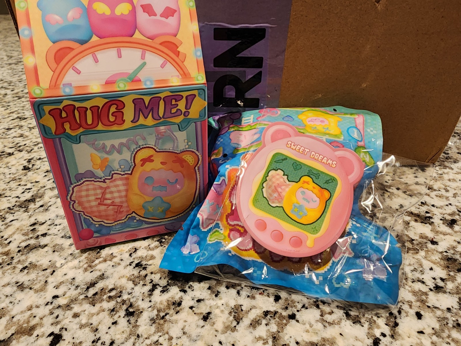 ShinWoo Hug Me Series Mini Figure and Plush “Sweet Dreams” Confirmed Blind Box