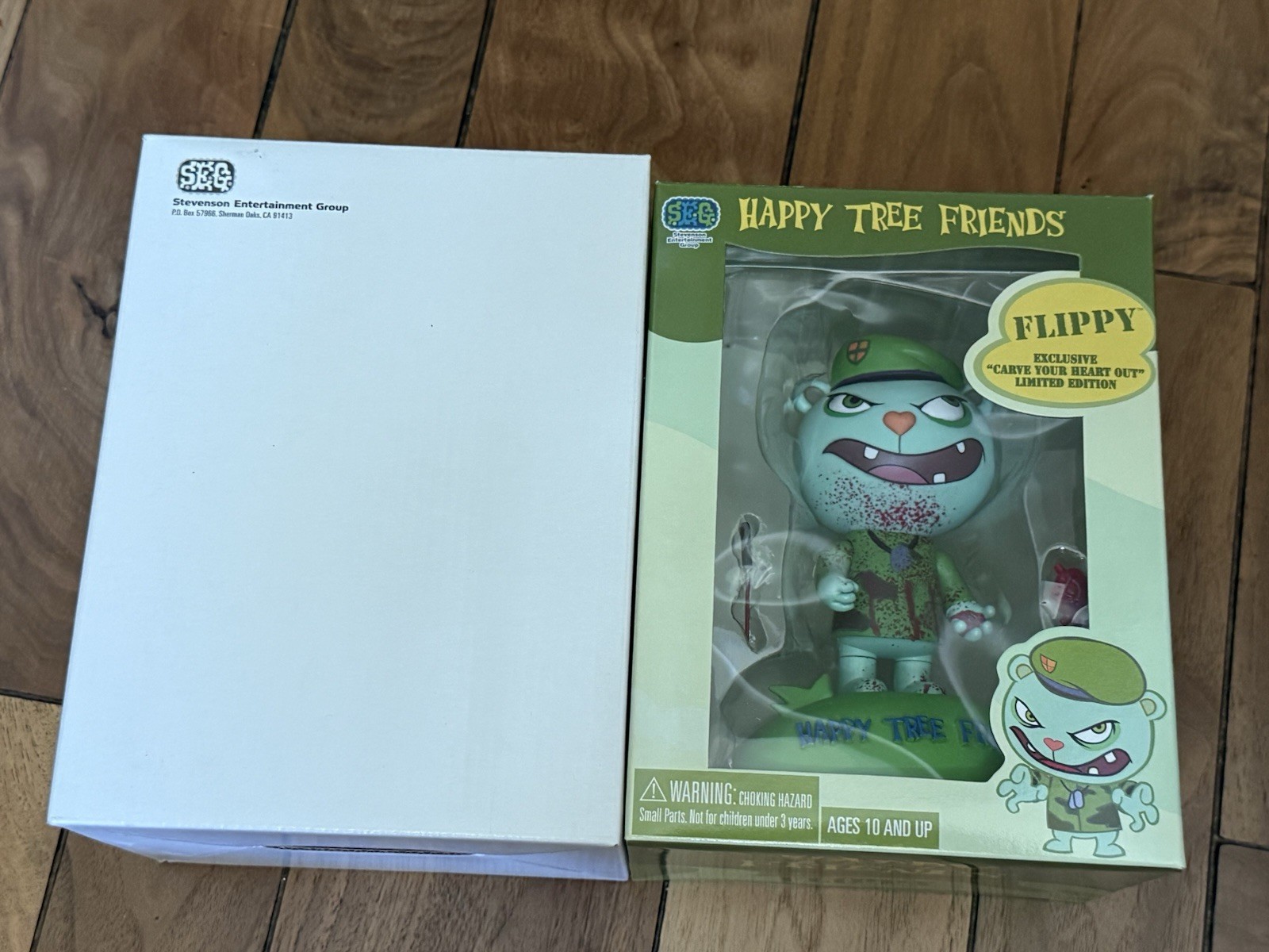 Happy Tree Friends FLIPPY Carve Your Heart Out Figure SDCC 2005 LE 300 SEG