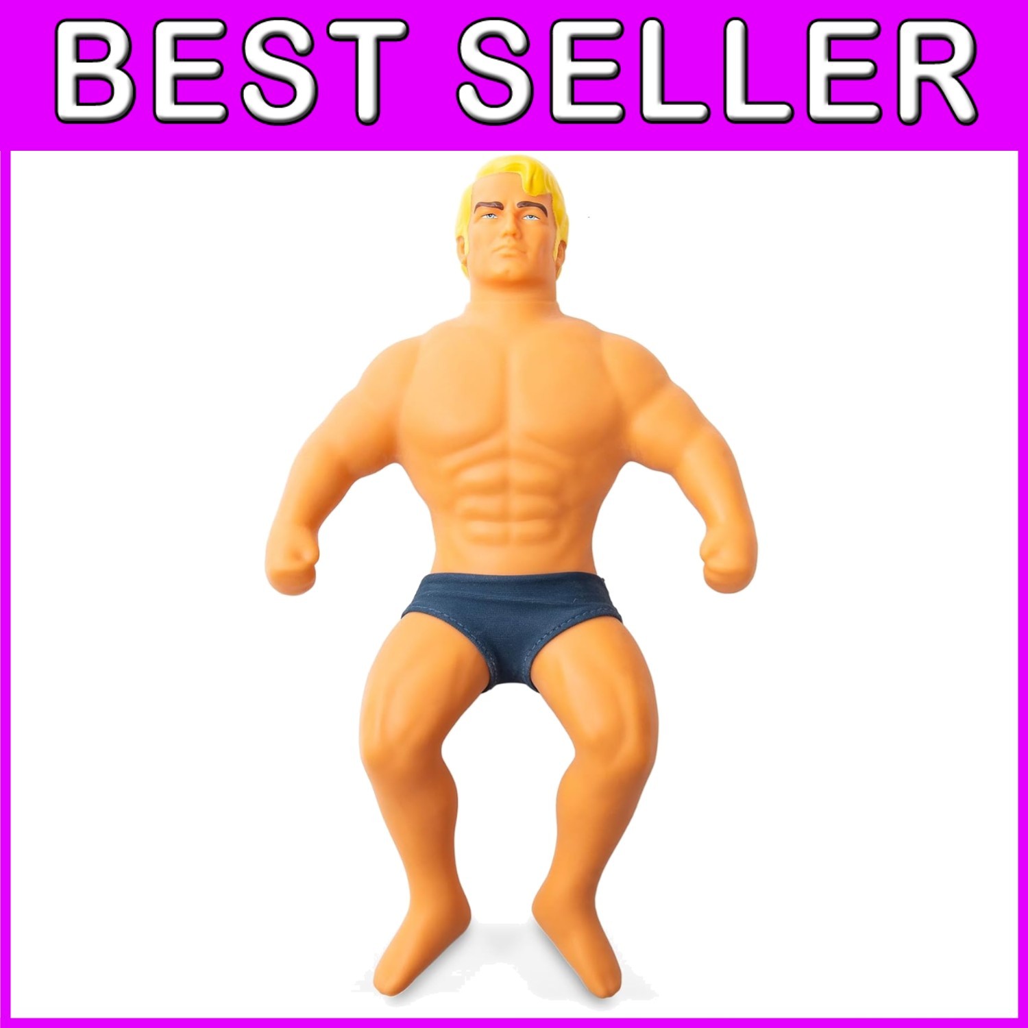 Classic Stretch Armstrong, Collectible Squish Toy=#