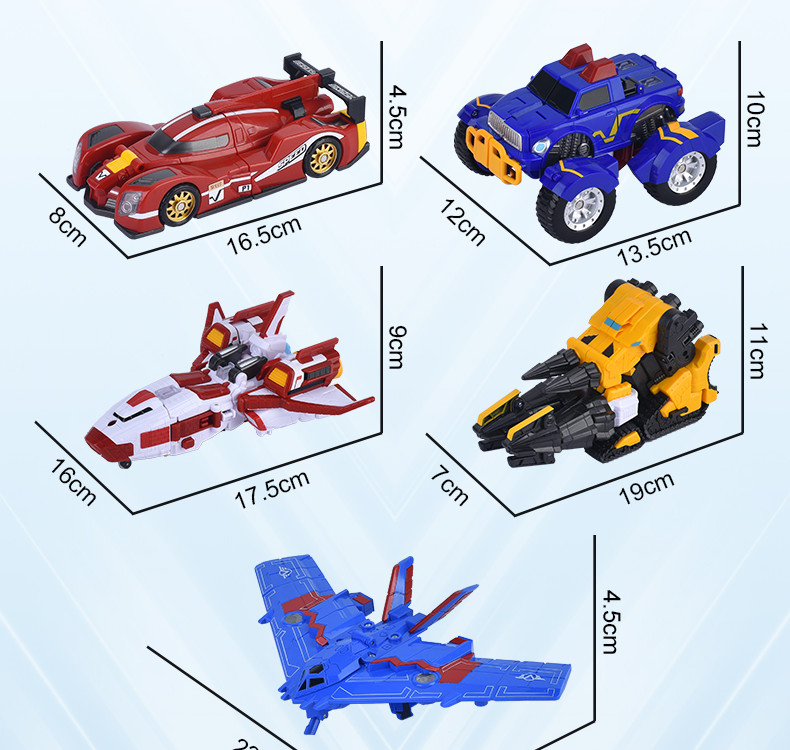 Tobot V Galaxy Detectives 8&Prime; Transform Figure Boys Toy Car Truck Vehicle Robot
