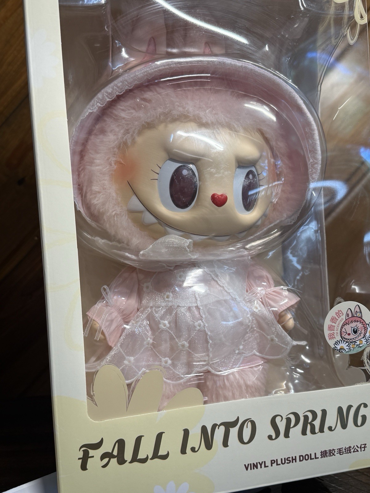 Pop Mart – Mokoko Fall Into Spring Vinyl Plush Doll – 38cm Large Doll 💕