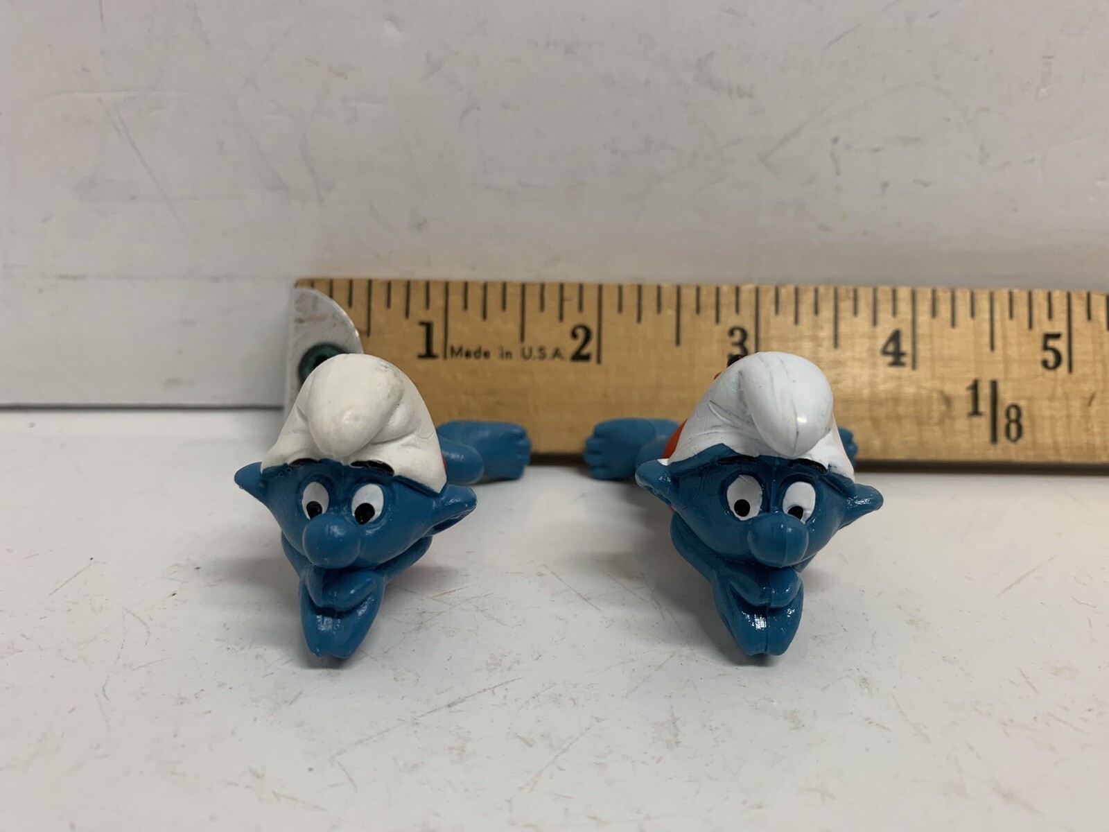 Smurfs Swimmer Smurf Vintage PVC Figure Peyo Schleich 1977 A015