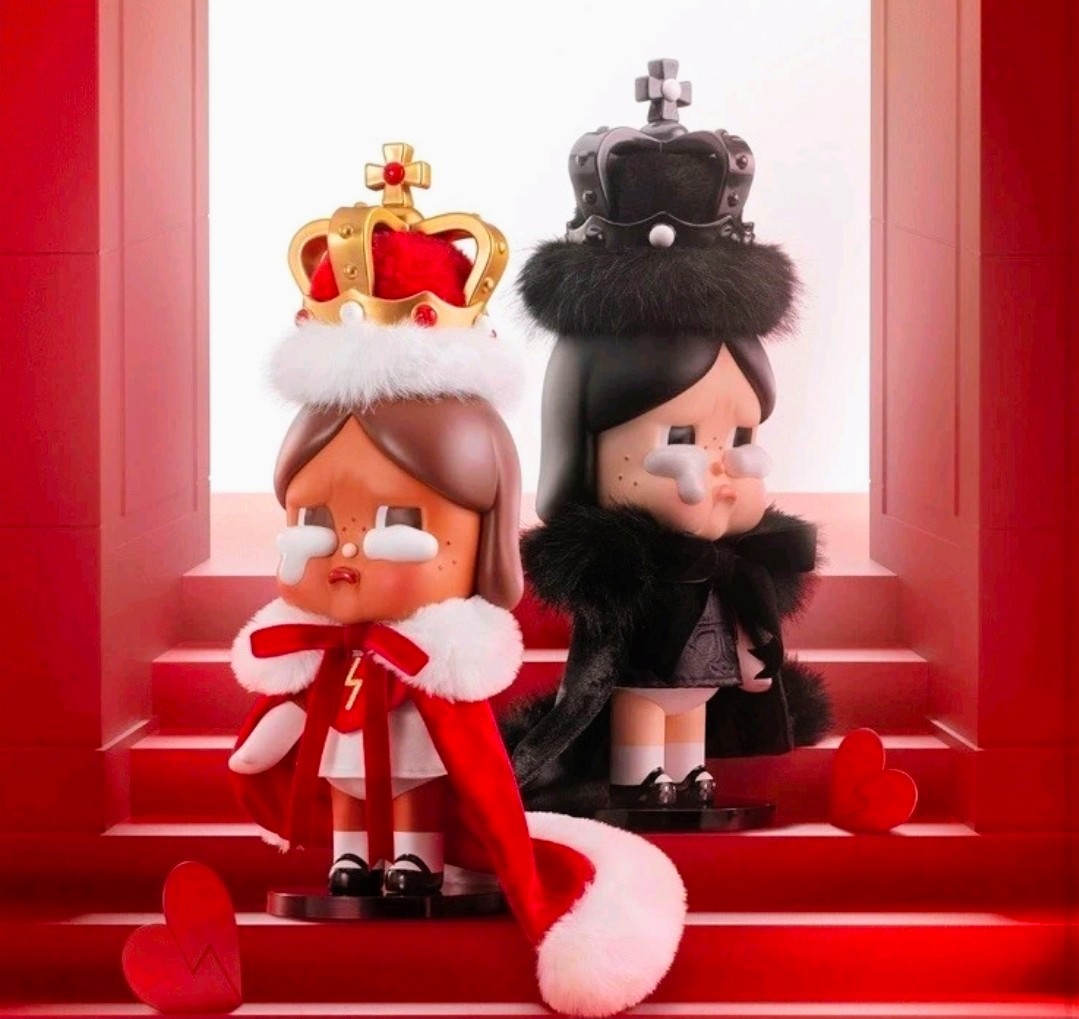 POPMART MEGA CRYBABY 400% The Queen of Broken Heart – New Open Box Confirmed RED