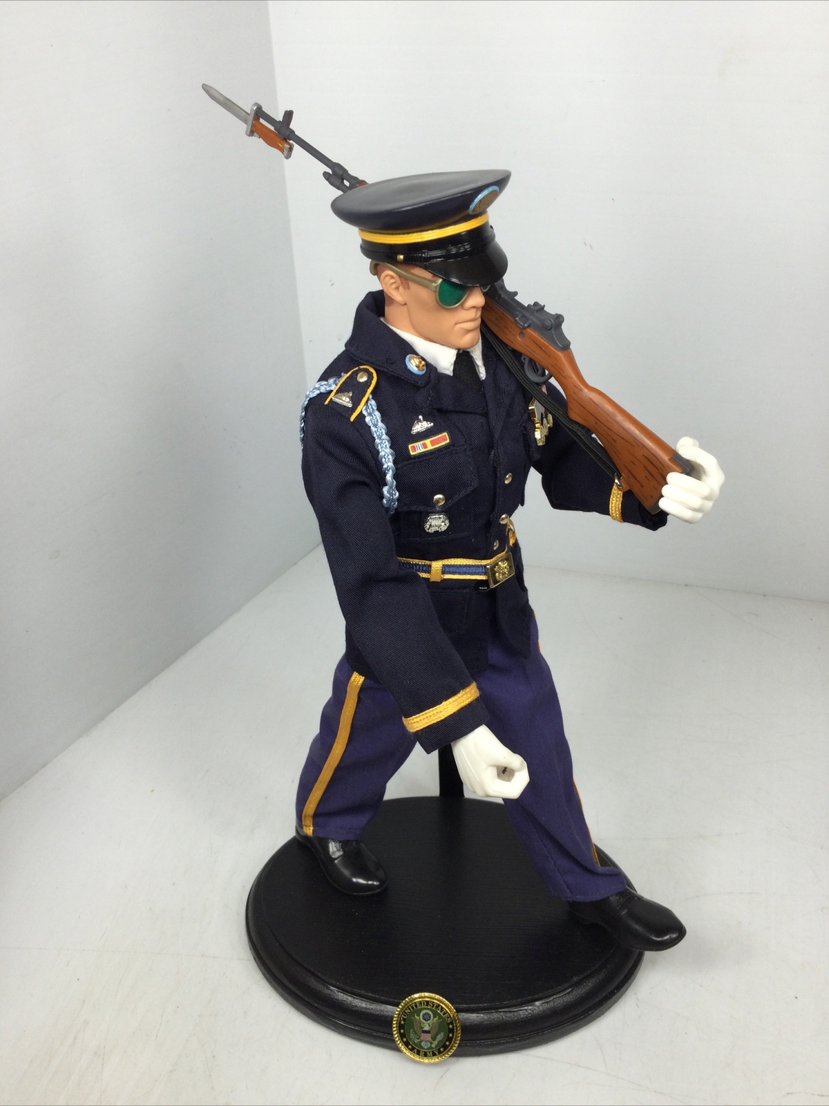1/6 CUSTOMIZED HASBRO GI JOE HONOR GUARD TOMB OF UNKNOWN SOLDIER ARLINGTON+STAND