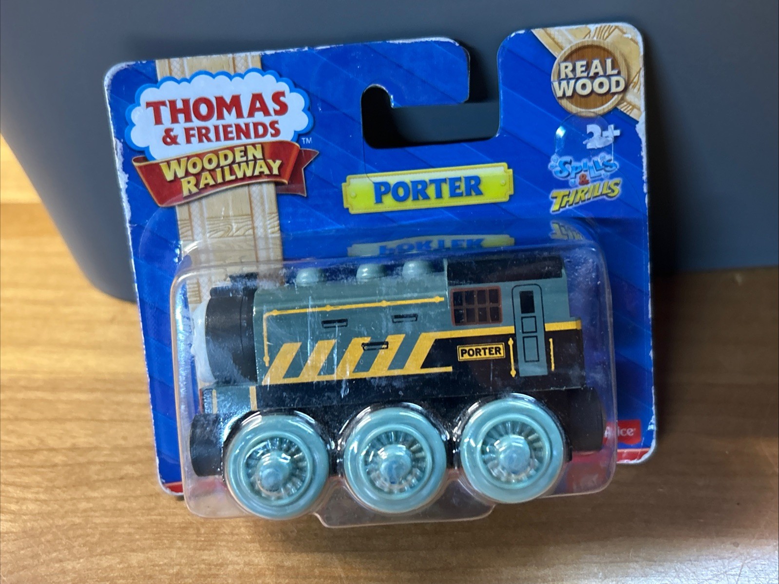Rare PORTER Thomas the Train & Friends Spills & Thrills Wooden Railway Magnetic