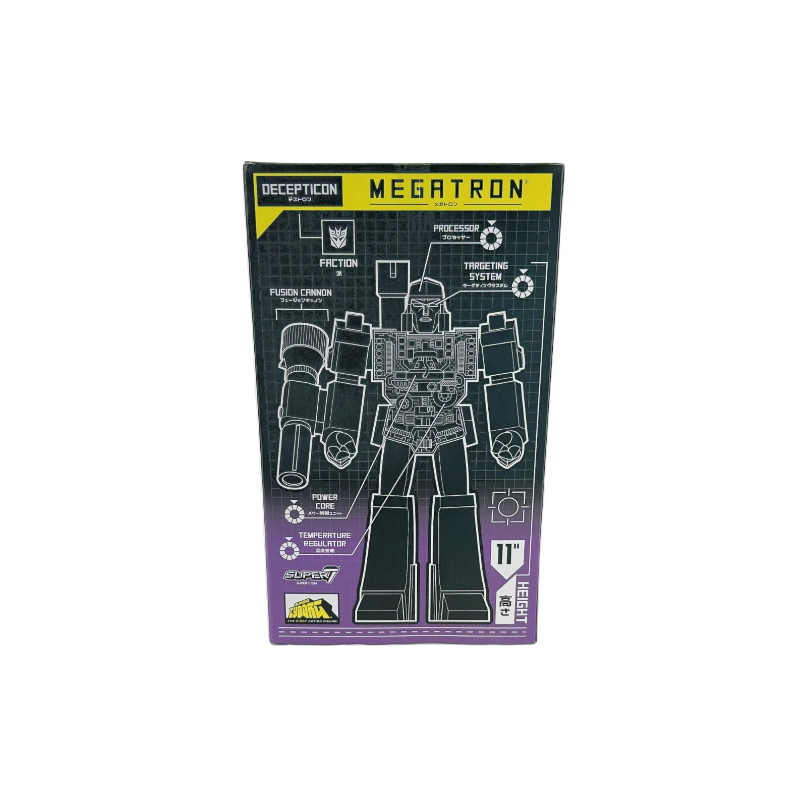 Transformers Super7 Transparent Megatron Super Cyborg Figure 2019 MISB
