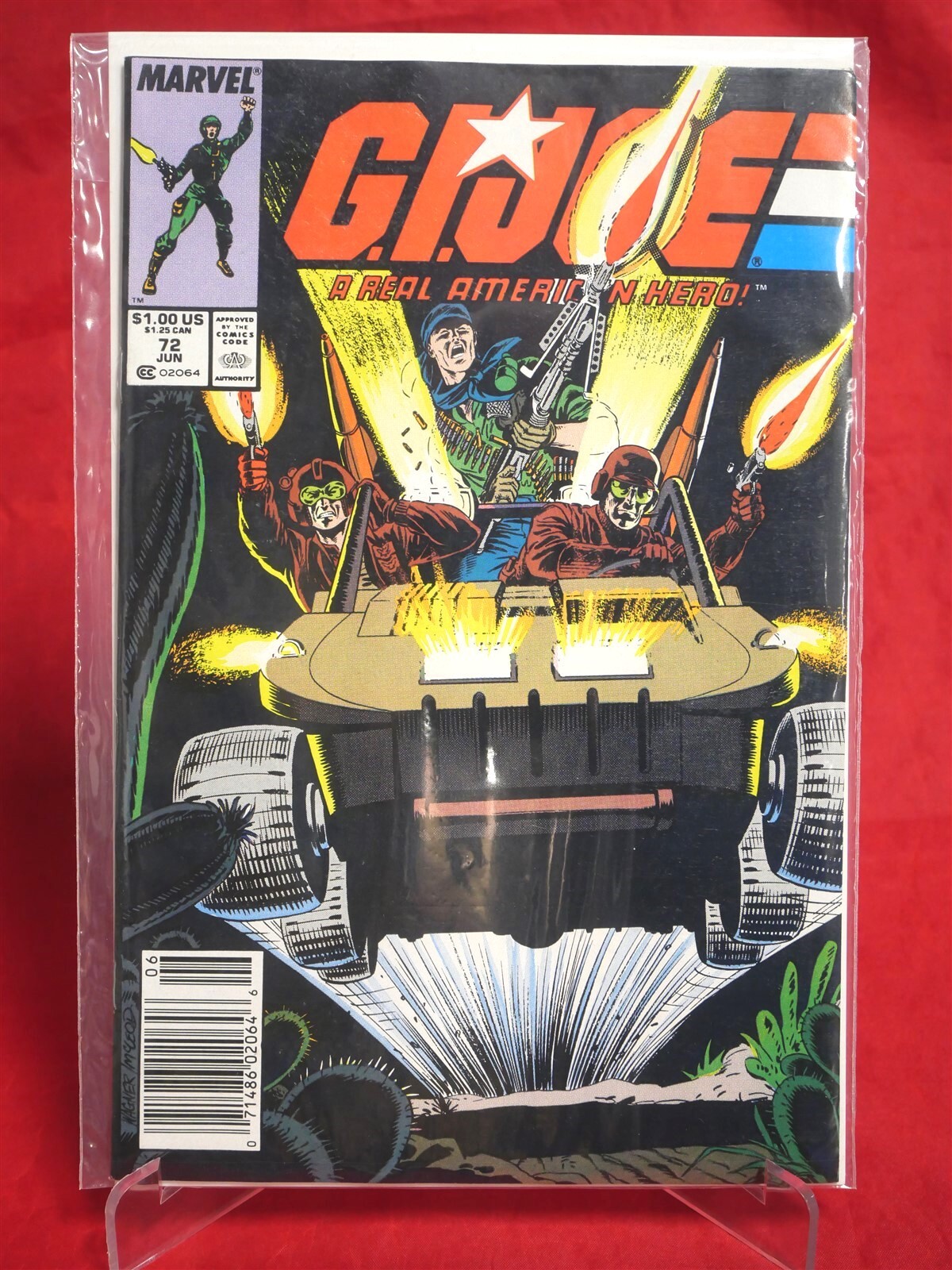 GI Joe Comic Book ARAH Issue #72 Marvel Comics Group A Real American Hero