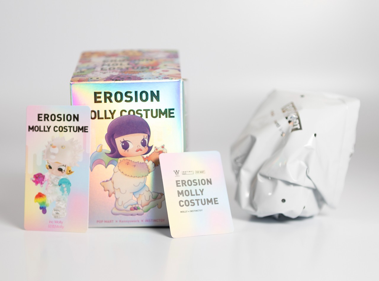 Pop Mart Erosion Molly Costume InstinctToy inc Molly RARE
