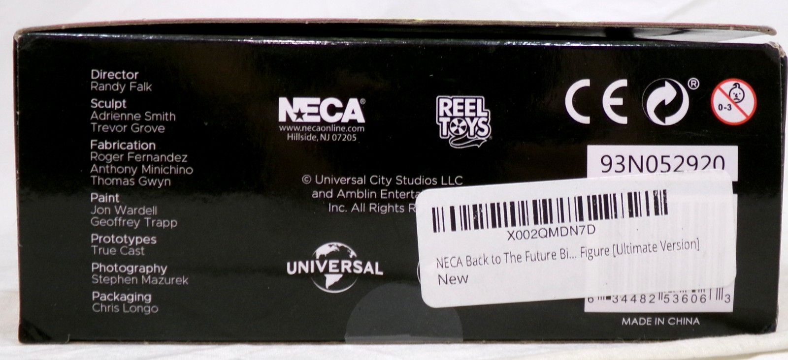 NECA Back to the Future Part II Ultimate Biff Tannen 7&Prime; Figure New in Package