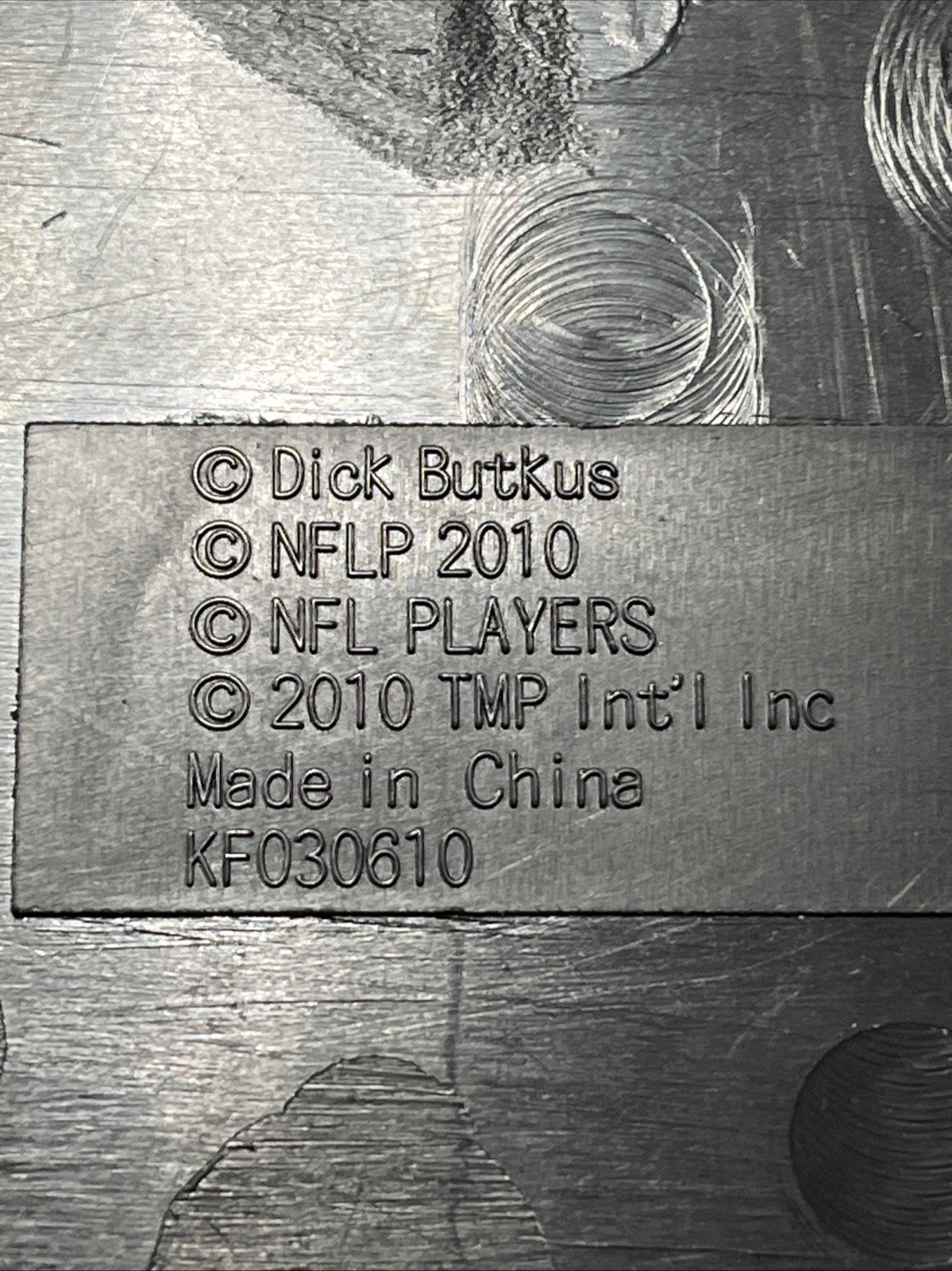 McFarlane Dick Butkus Base Only