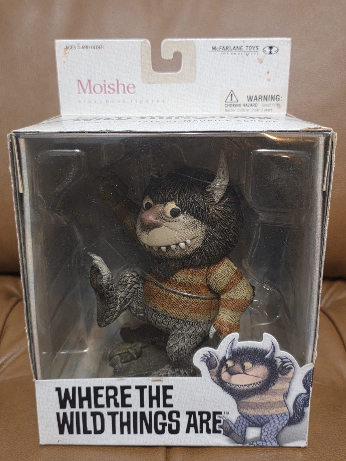 McFarlane Where The Wild Things Are Moishe Figure (2000) – Unopen Box