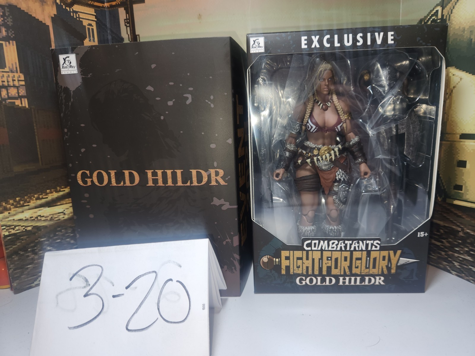 Xesrey Studios Gold Hildr Brand New