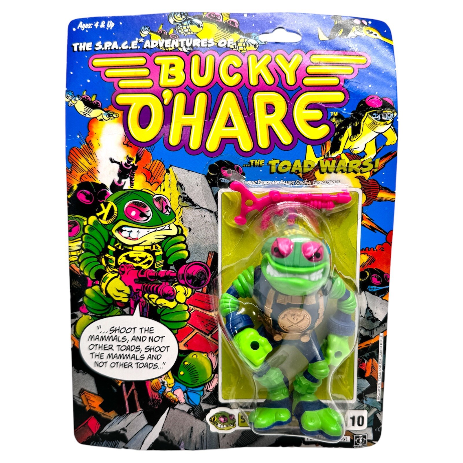 Vintage Storm Toad Trooper Action Figure Space Adventures Bucky O&rsquo;Hare 1990 New