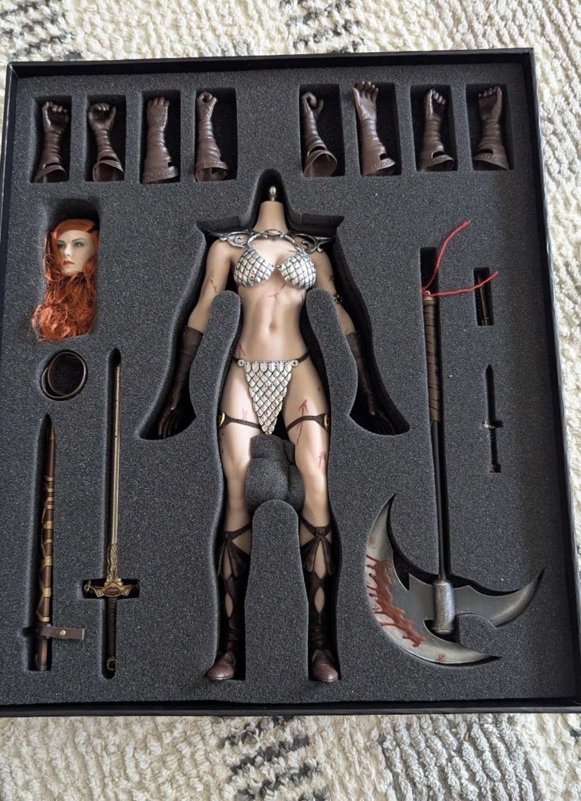 Tbleague PL2017-93 1/6 Red Sonja She-Devil Action Figure Phicen US SELLER