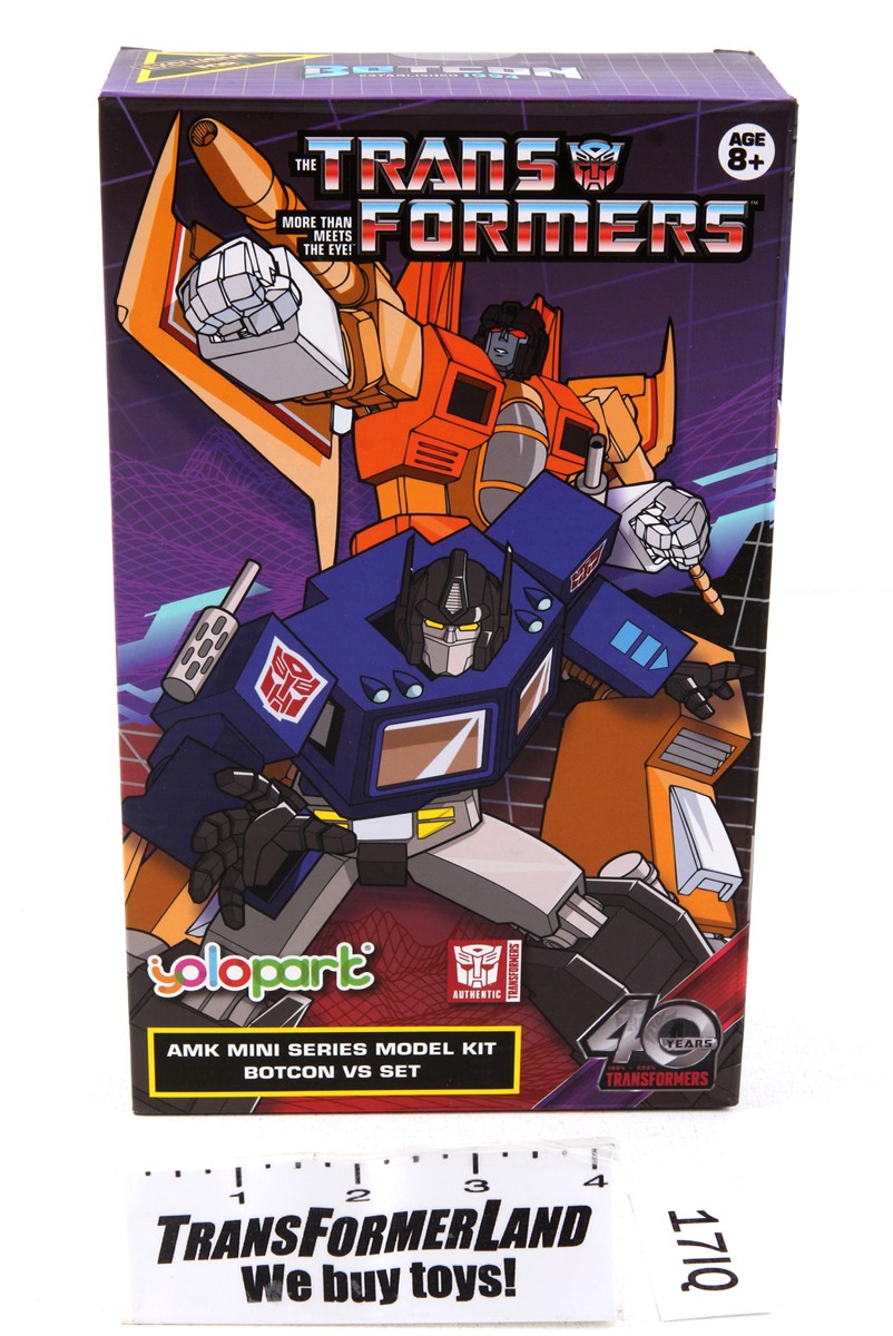 Transformers Yolopark BotCon 2024 Delta Magnus vs Sunstorm Sealed MISB