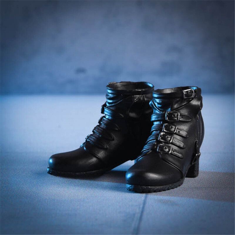 1Pairs 1:6 Scale Boots Shoes Model for 12 » Female Action Figure Body Handmade