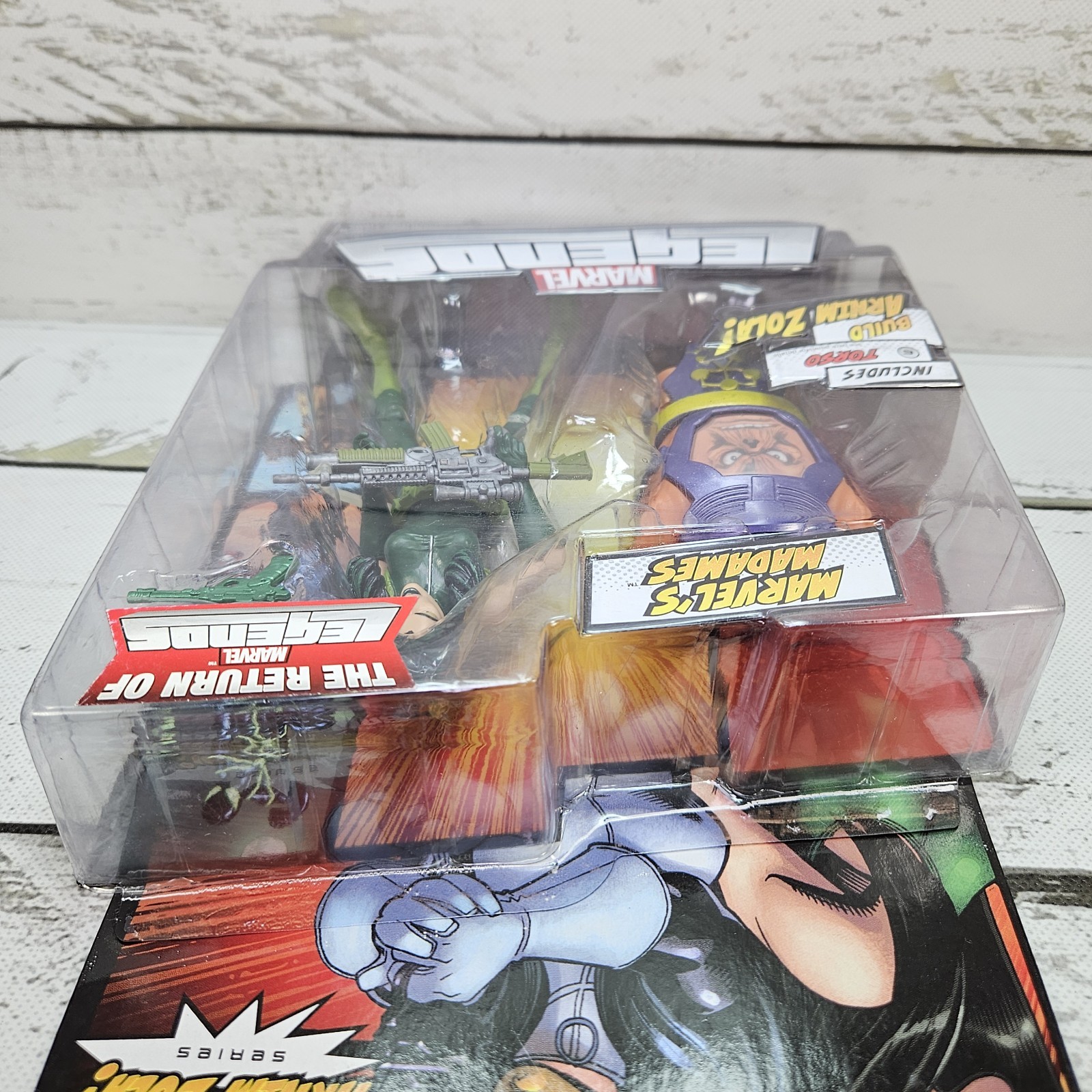 Hasbro Marvel Legends Madame Viper Hydra 2011 Arnim Zola Series 6&Prime; Figure Read