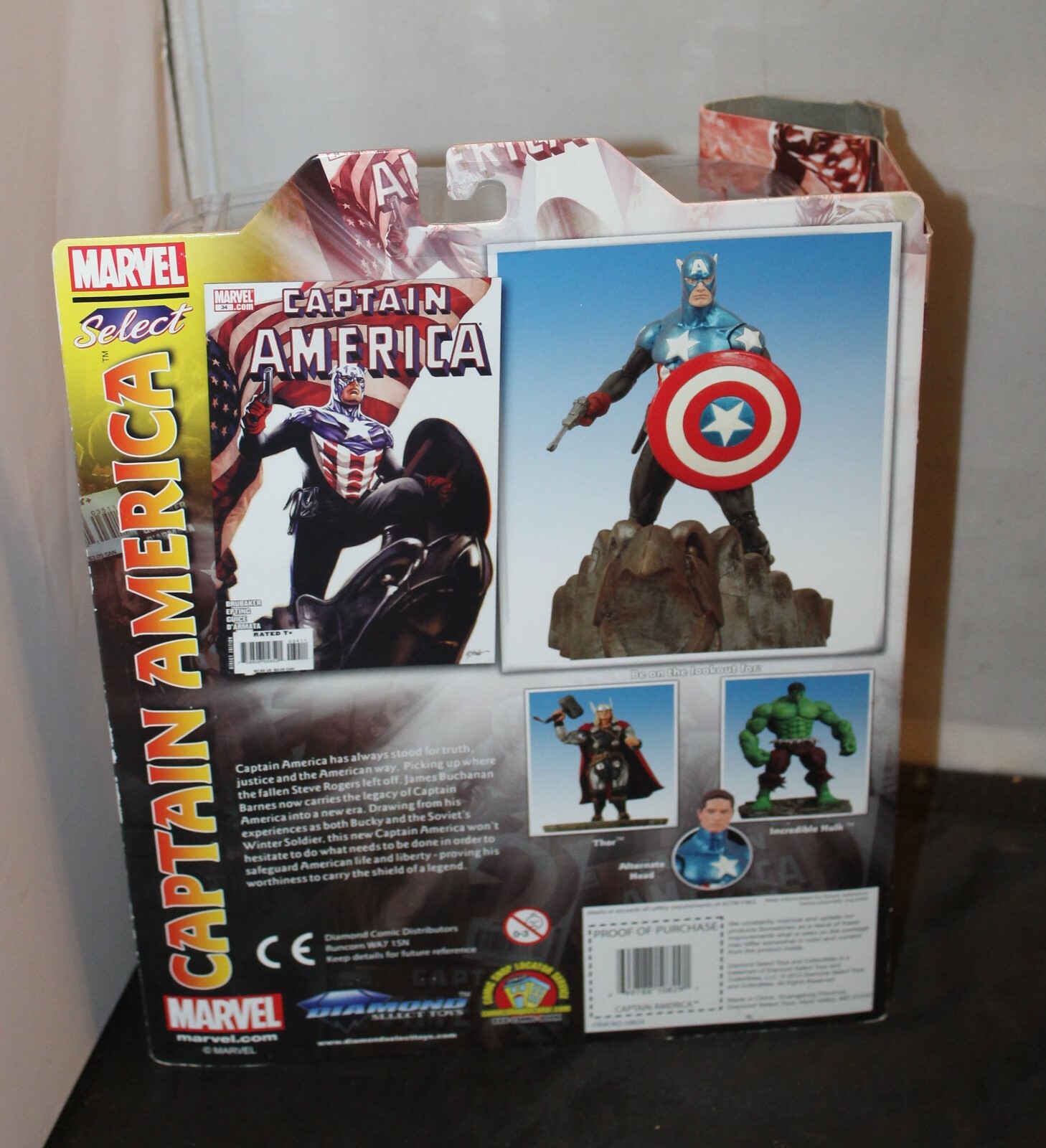 Marvel Select Captain America Collector Edition Action Figure