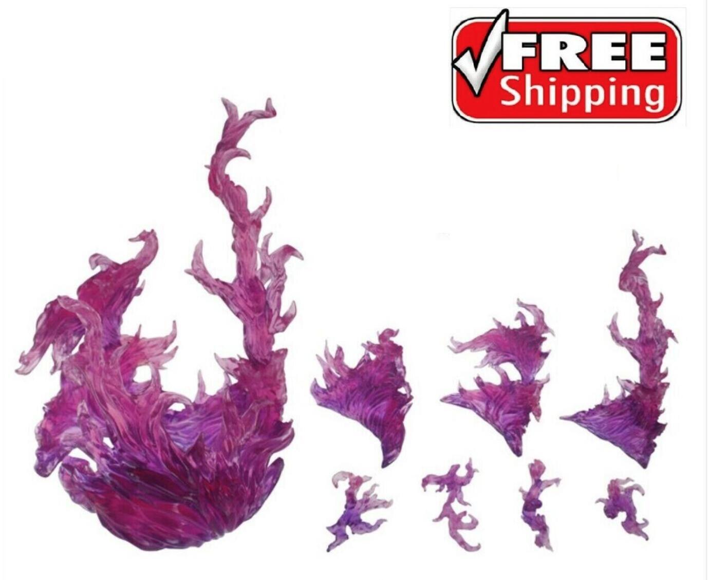EFFECT BURNING FLAME Purple D-Art Figma Kamen Rider gundam 1/12 figure hot toys