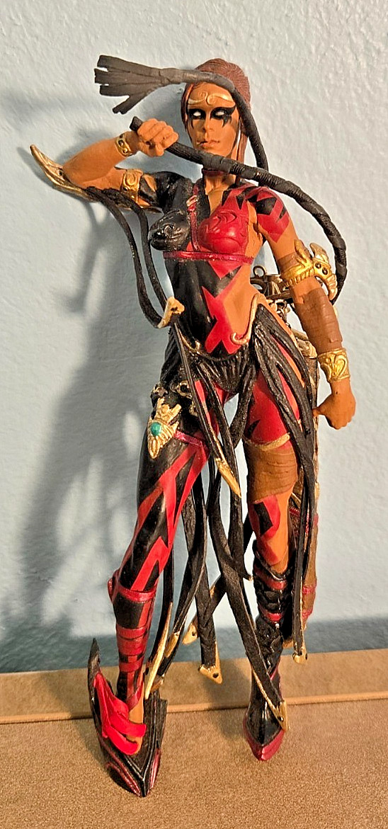 Incomplete Mcfarlane Spawn Reborn Series 3 WARRIOR LILLITH 2005 Figure
