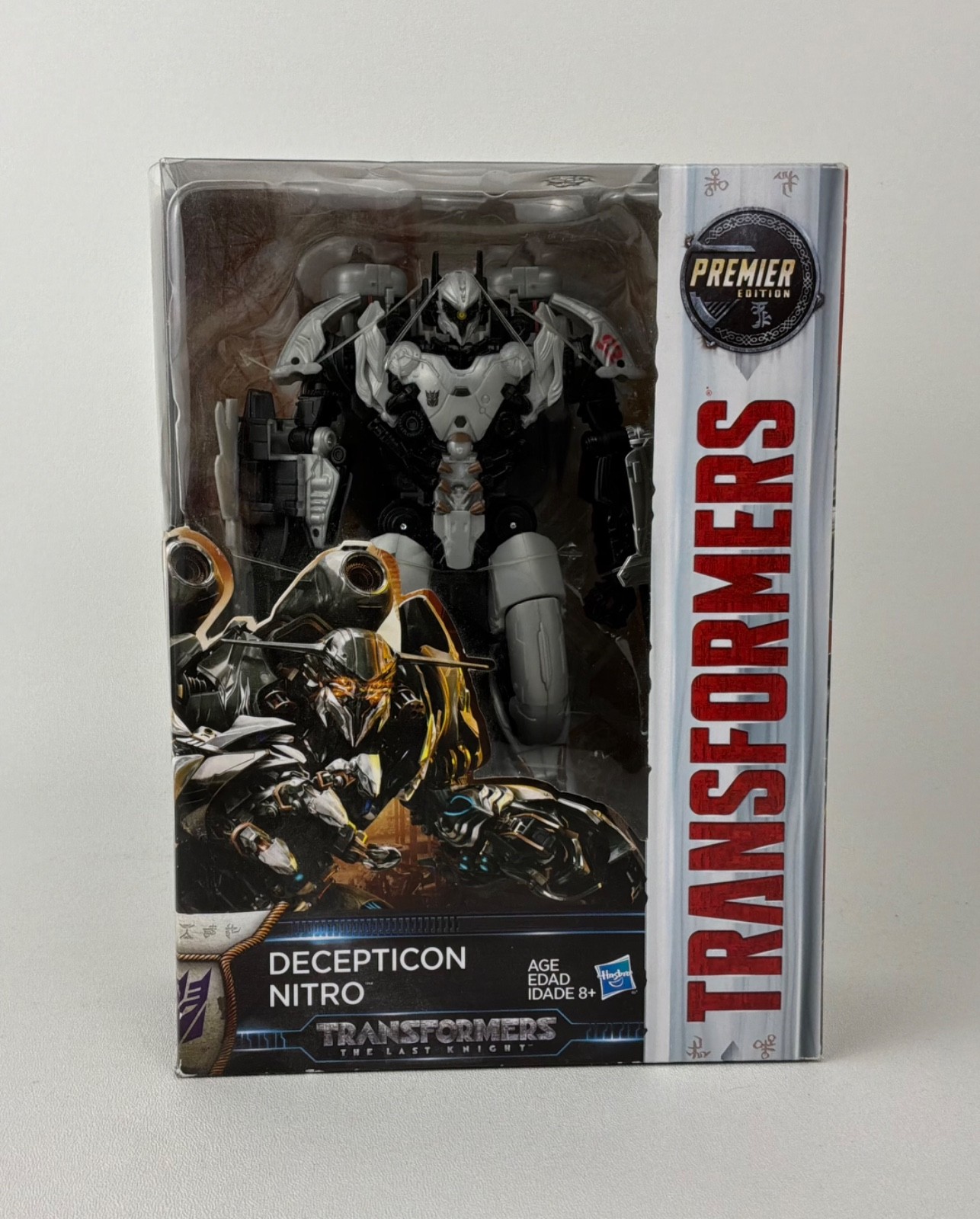 Transformers The Last Knight TLK Premier Edition Voyager Class Nitro Zeus New