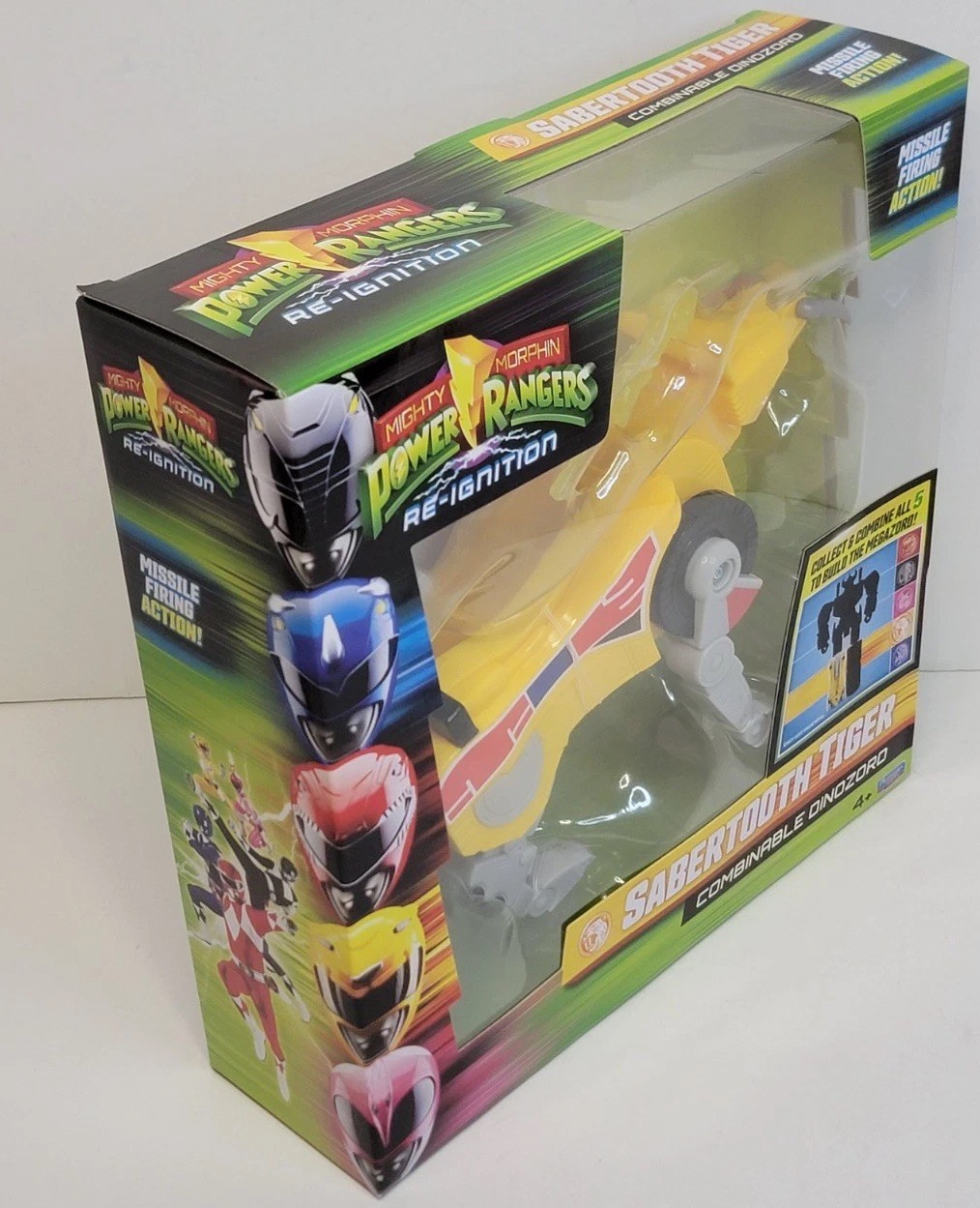 Mighty Morphin Power Rangers Re-Ignition Combinable Dinozord Sabertooth Tiger