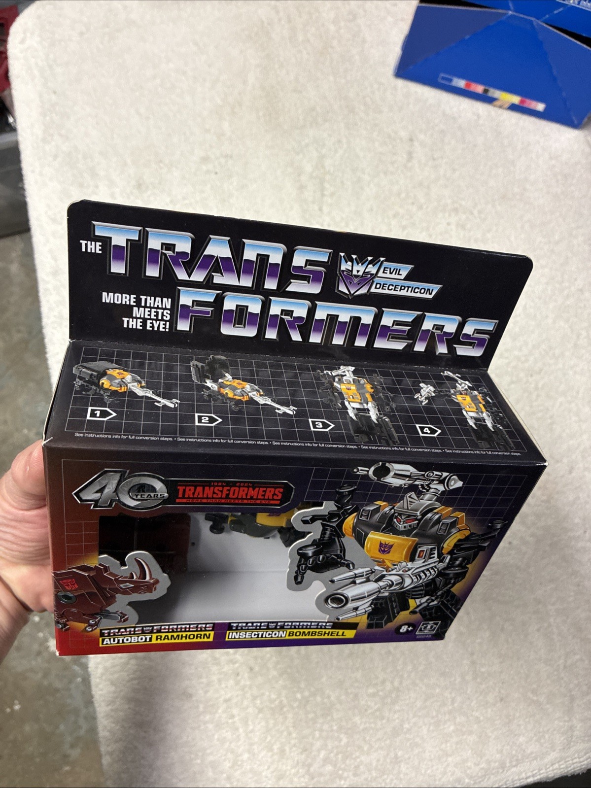 Transformers 40th Anniversary Autobot Ramhorn & Insecticon Bombshell Figures MIB