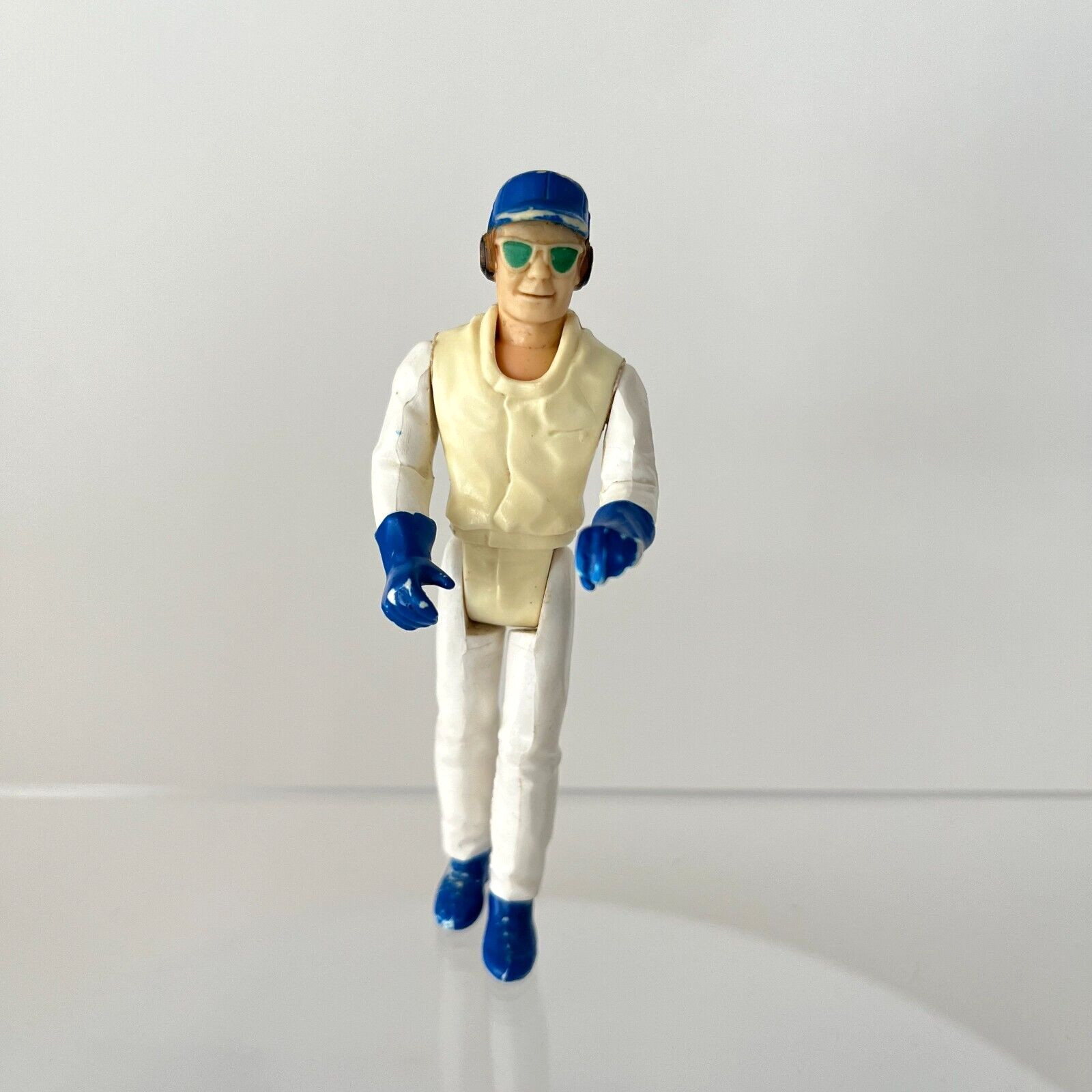Vintage 1979 Tonka Toys Jointed Action FLIGHT SQUADRON Pilot Figure Hong Kong