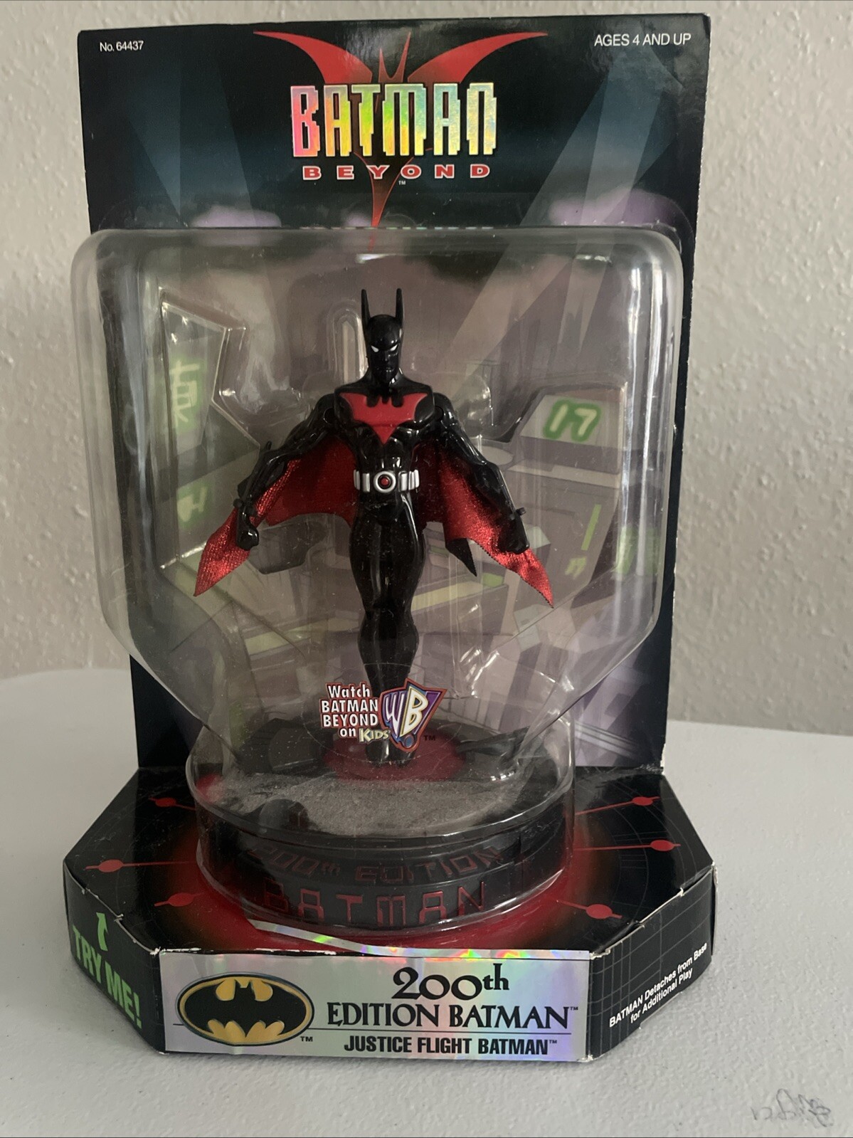 Hasbro 200th Edition Batman Beyond Action Justice Flight Figure bubble Dented