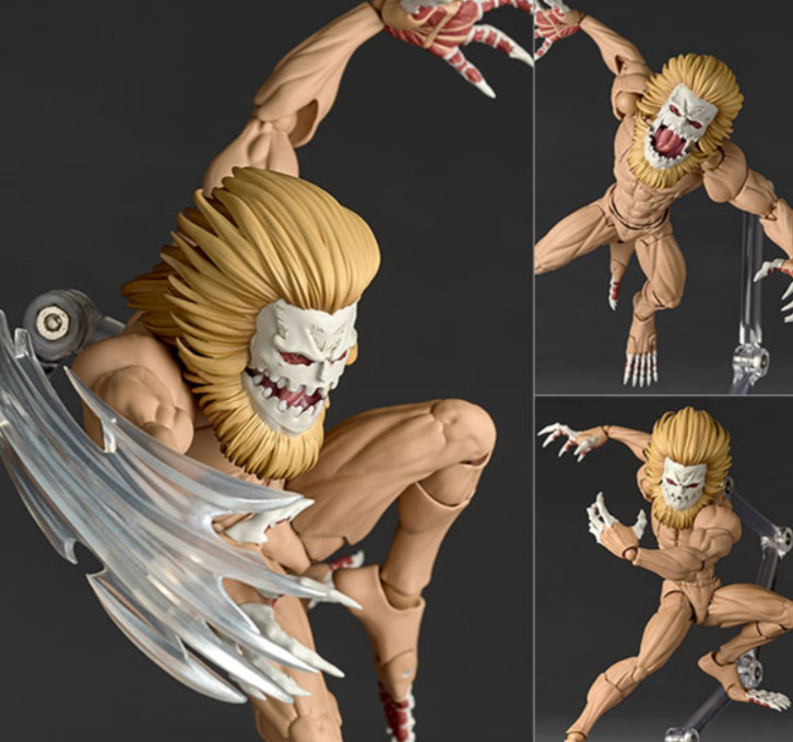 PRE-ORDER Kaiyodo Revoltech Amazing Yamaguchi Attack on Titan Jaw Titan Figure