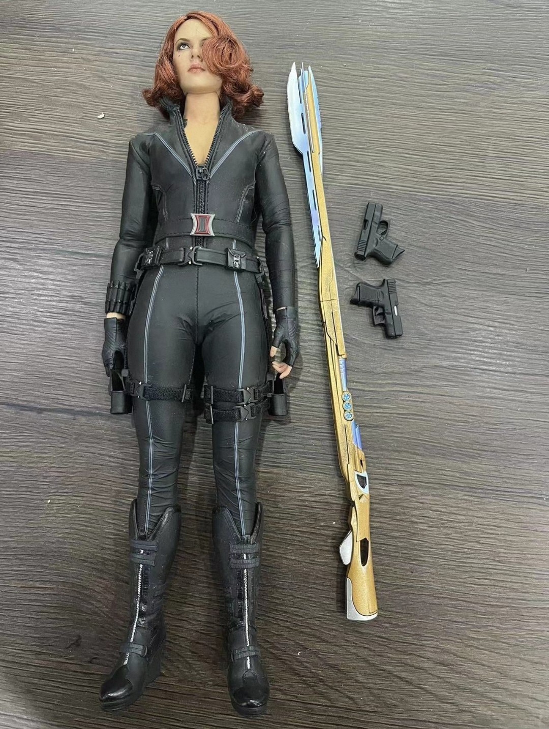Action Body Figure Hot Toys Avengers Endgame 1/6 Scale Black Widow 2.0 HT MMS178