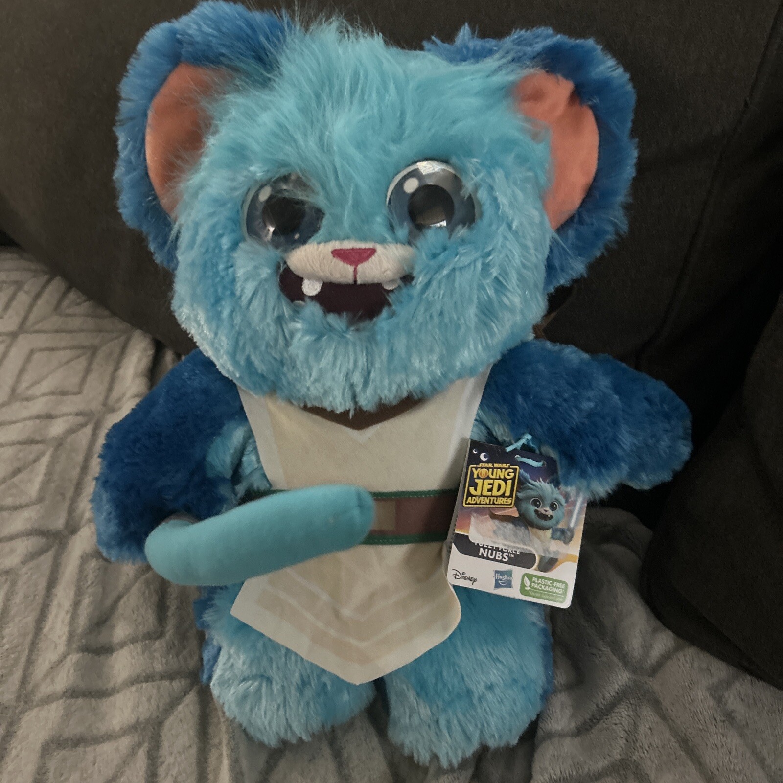 Star Wars Young Jedi Adventures Fuzzy Force Nubs Large Plush