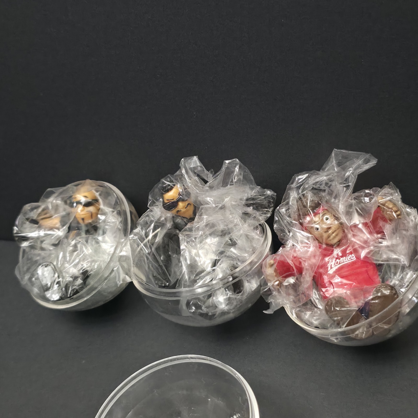 Homies Bendable 3&Prime; Figurines Bulk Bag of 3 2000s Gumball Machine Y2k Vtg New