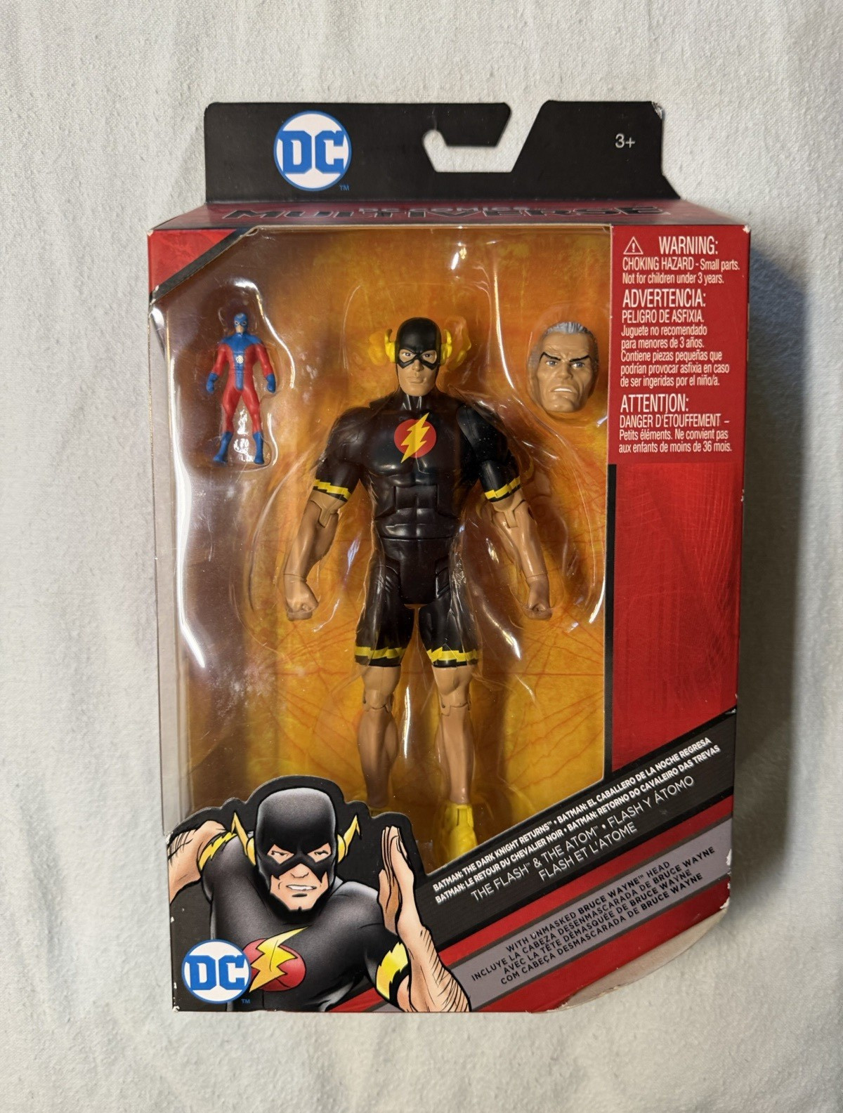 DC Comics DC Multiverse The Flash Action Figure Boxed w/ The Atom