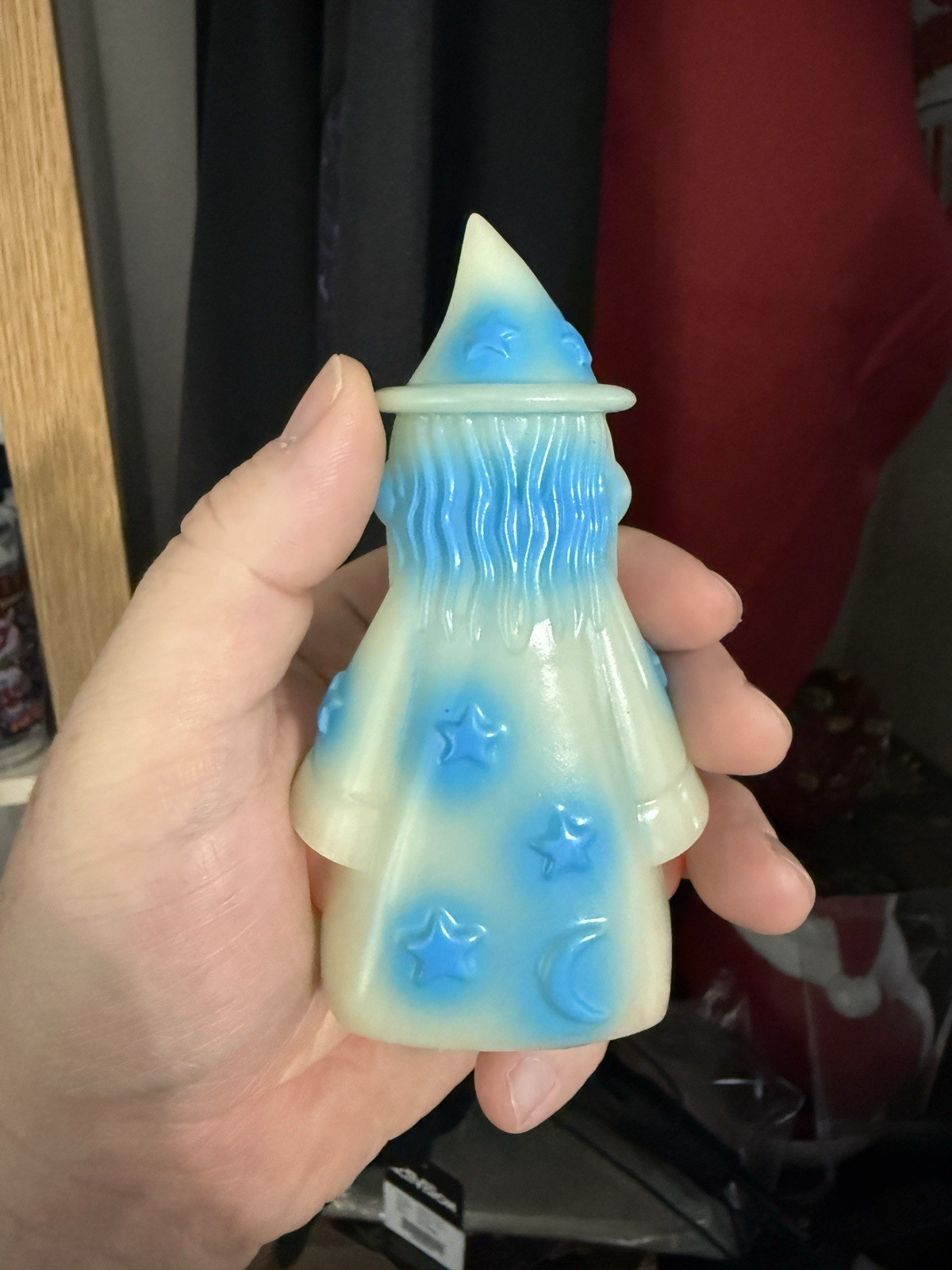 Starcastle Studios Wizard Sofubi Soft Vinyl Toy Glow In The Dark Excellent Condi