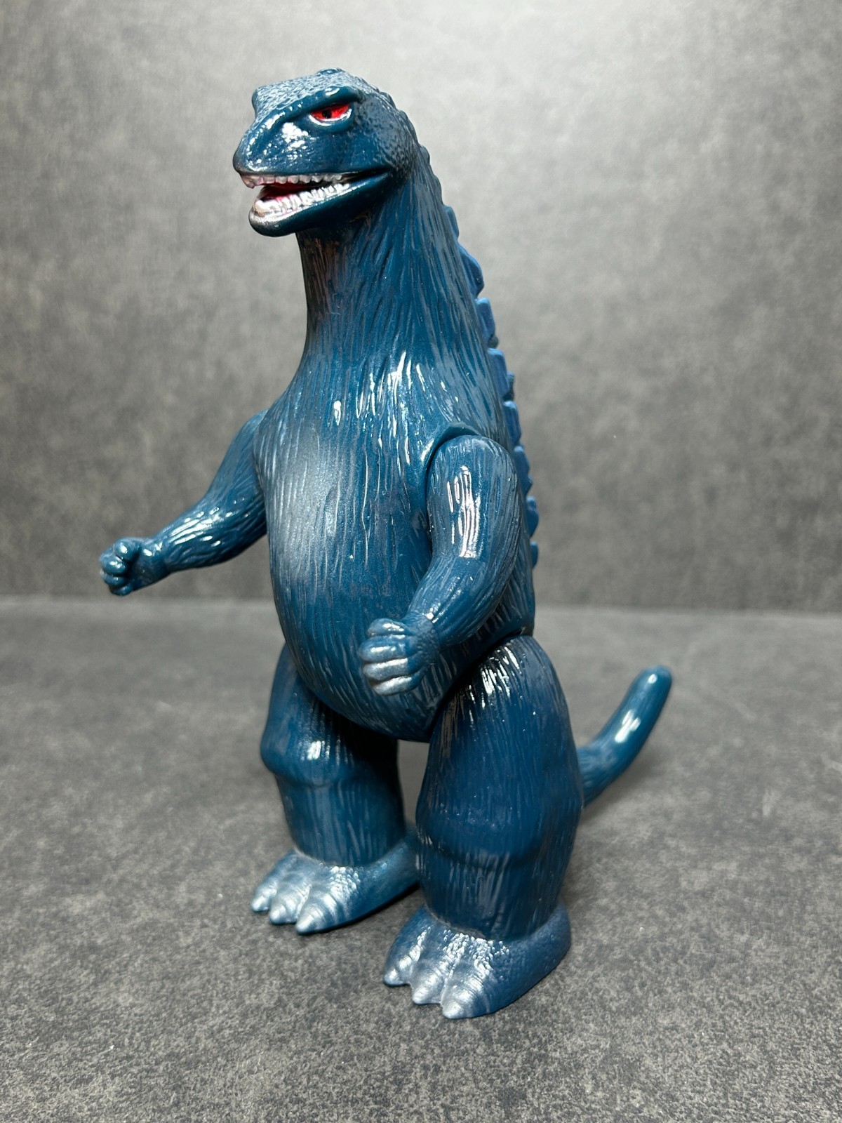 Godzilla J-Tail MARUSAN Sofubi 6.8&Prime; Soft Vinyl Figure 1998 w/ Header & Bag