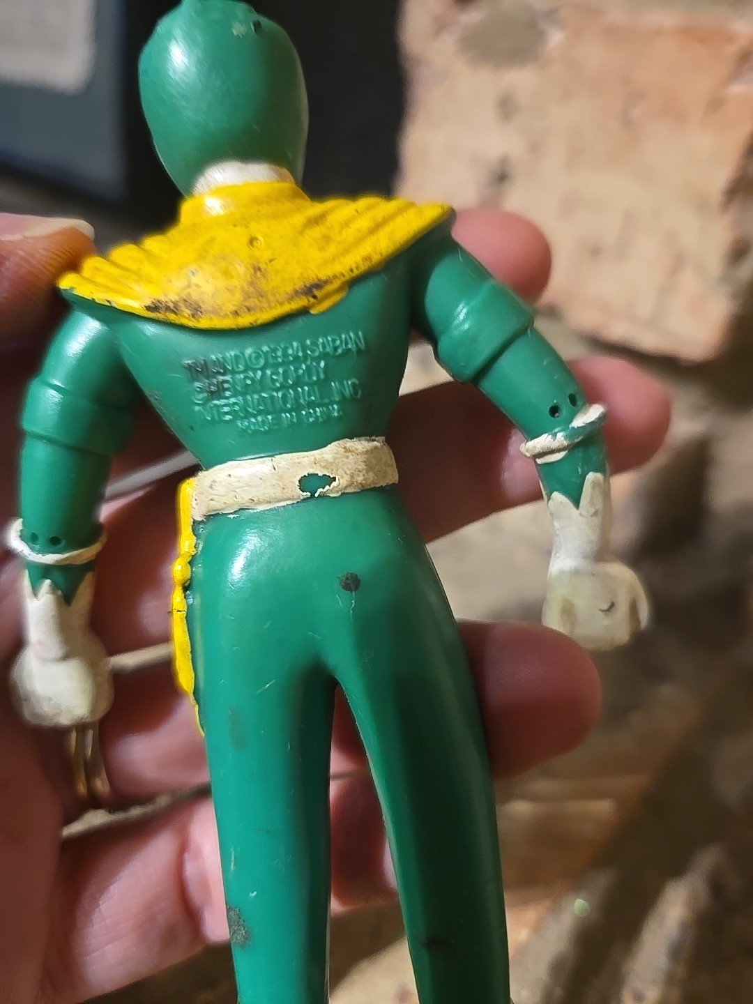 Power Ranger Bendable Toy 19 Green Ranger – ActionFigure 4.75in