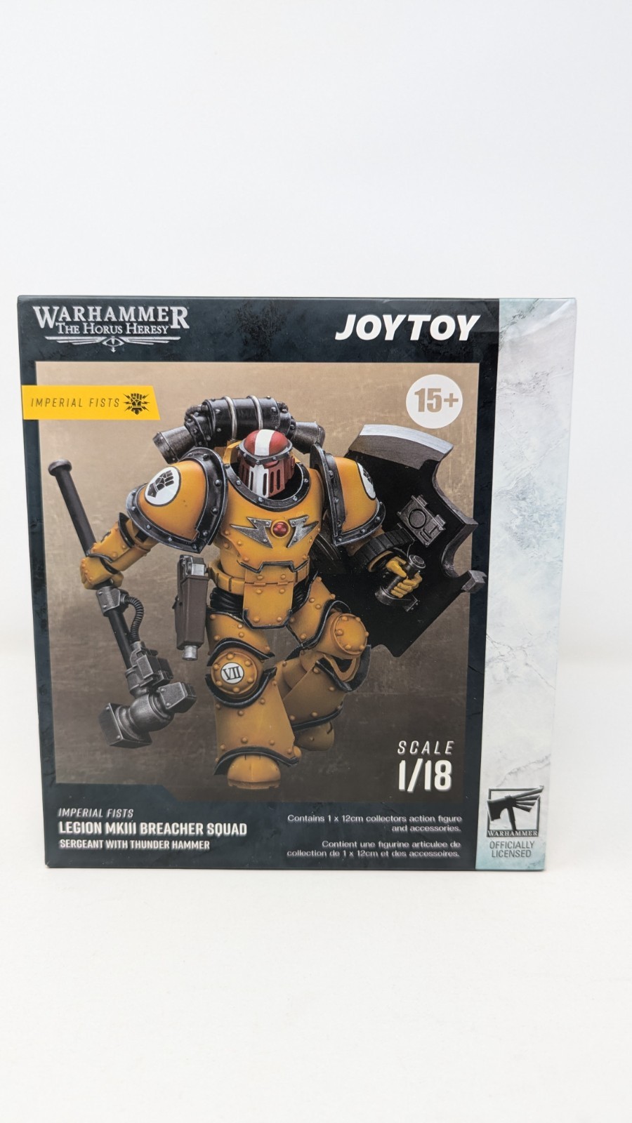 Joytoy Legion MKIII Breacher Squad Sergeant w/ Thunder Hammer Warhammer Horus