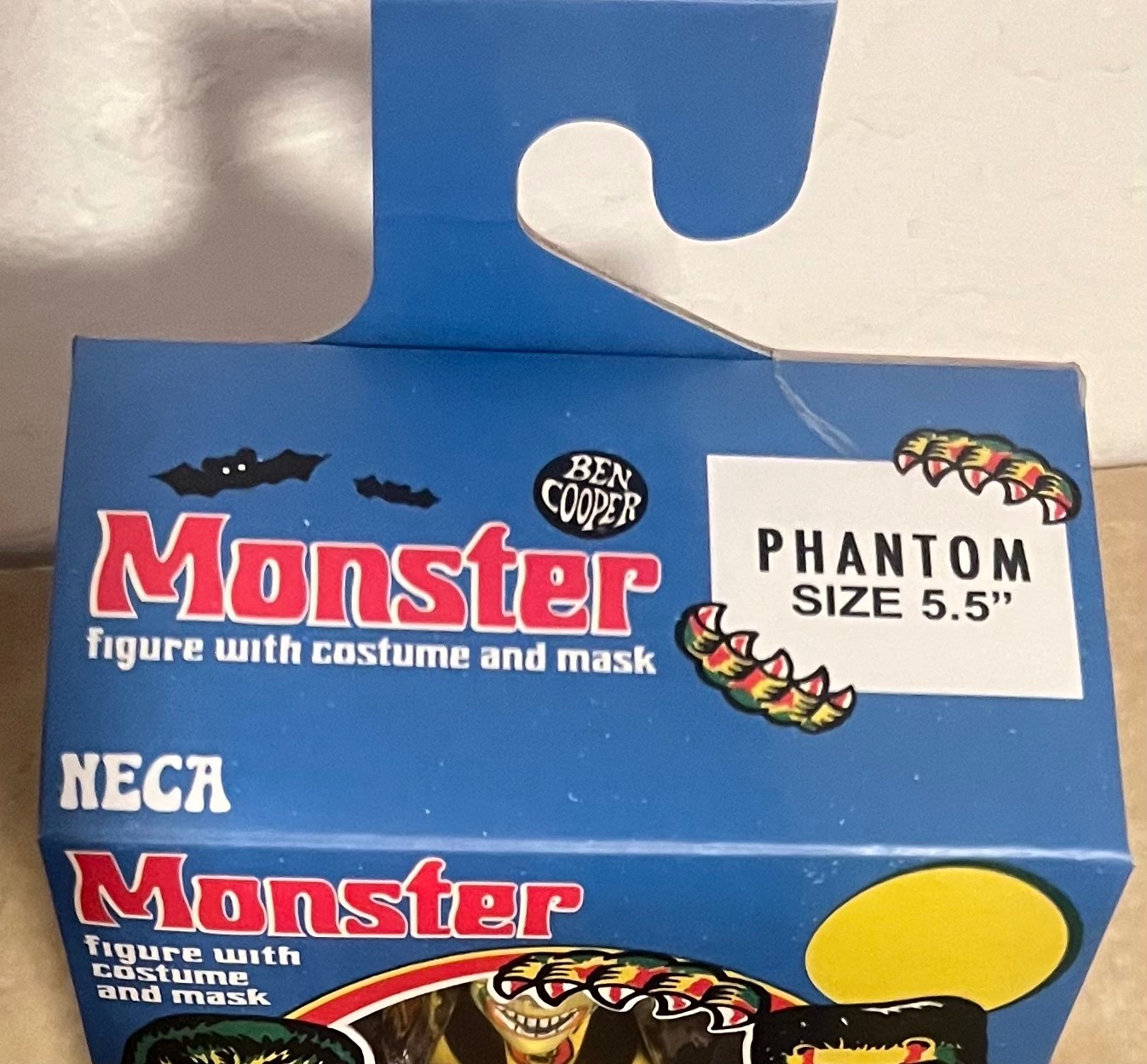 NECA BEN COOPER MONSTER PHANTOM 5.5&Prime; FIGURE with COSTUME & MASK