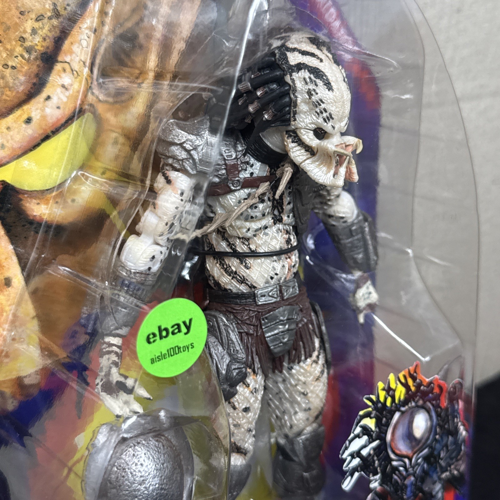 NECA Predators Ghost Predator Series 16 Ultimate Alien Hunter Authentic New 2016