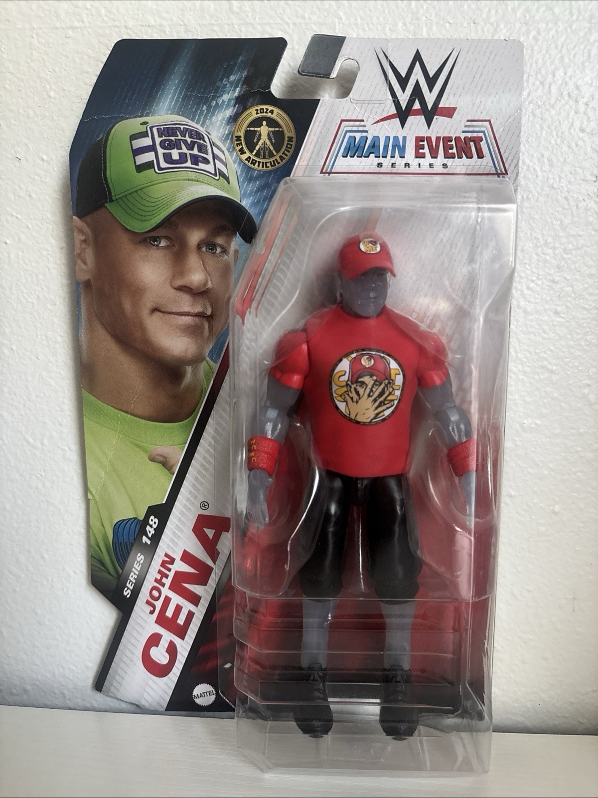 WWE Mattel Main Event Series 148 John Cena Translucent Chase