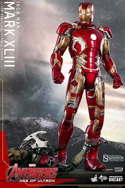 Hot Toys Iron Man Mark XLIII Diecast #902314 1/6 scale MIB