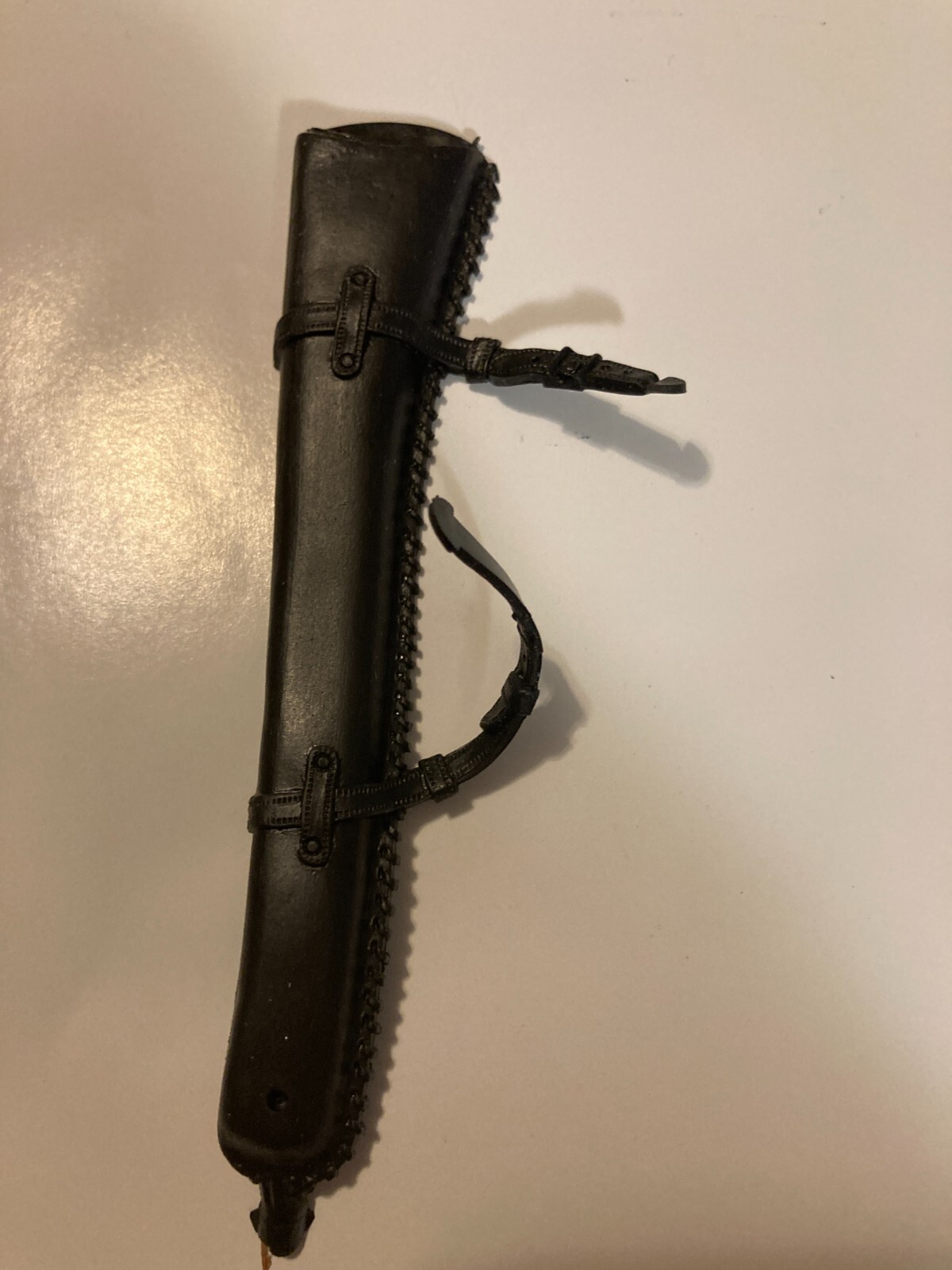 Vintage JOHNNY WEST Black Shotgun Sheath with straps