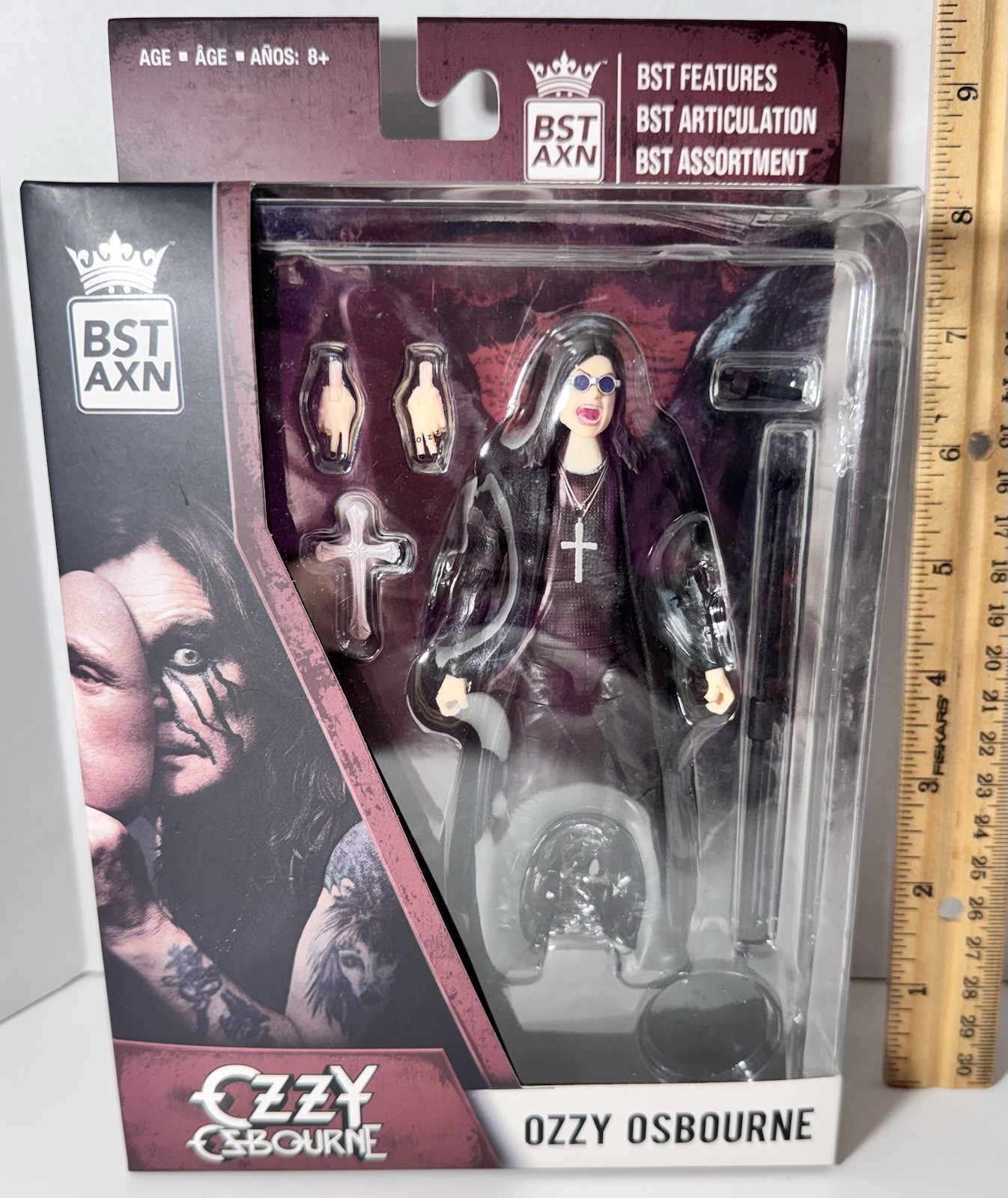 The Loyal Subjects Ozzy Osbourne BST AXN 5&Prime; Action Figure NISB