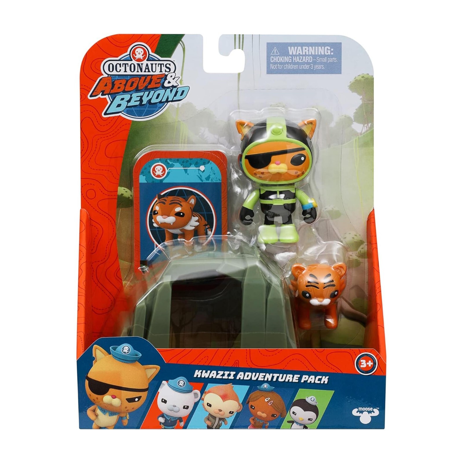 Octonauts Above & Beyond, Kwazii 3&Prime; Deluxe Toy Figure