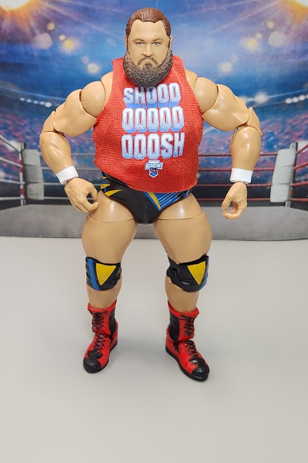WWE Wrestling Elite Collection Series 107 Otis Action Figure Alpha Academy