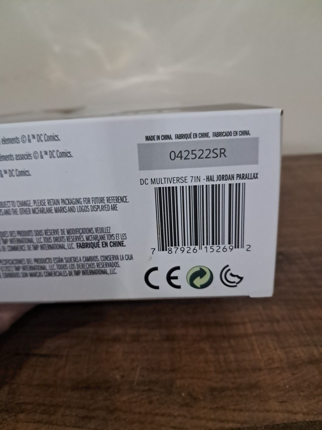 McFarlane Gold Label Collection Dc Multiverse Parallax Green Lantern