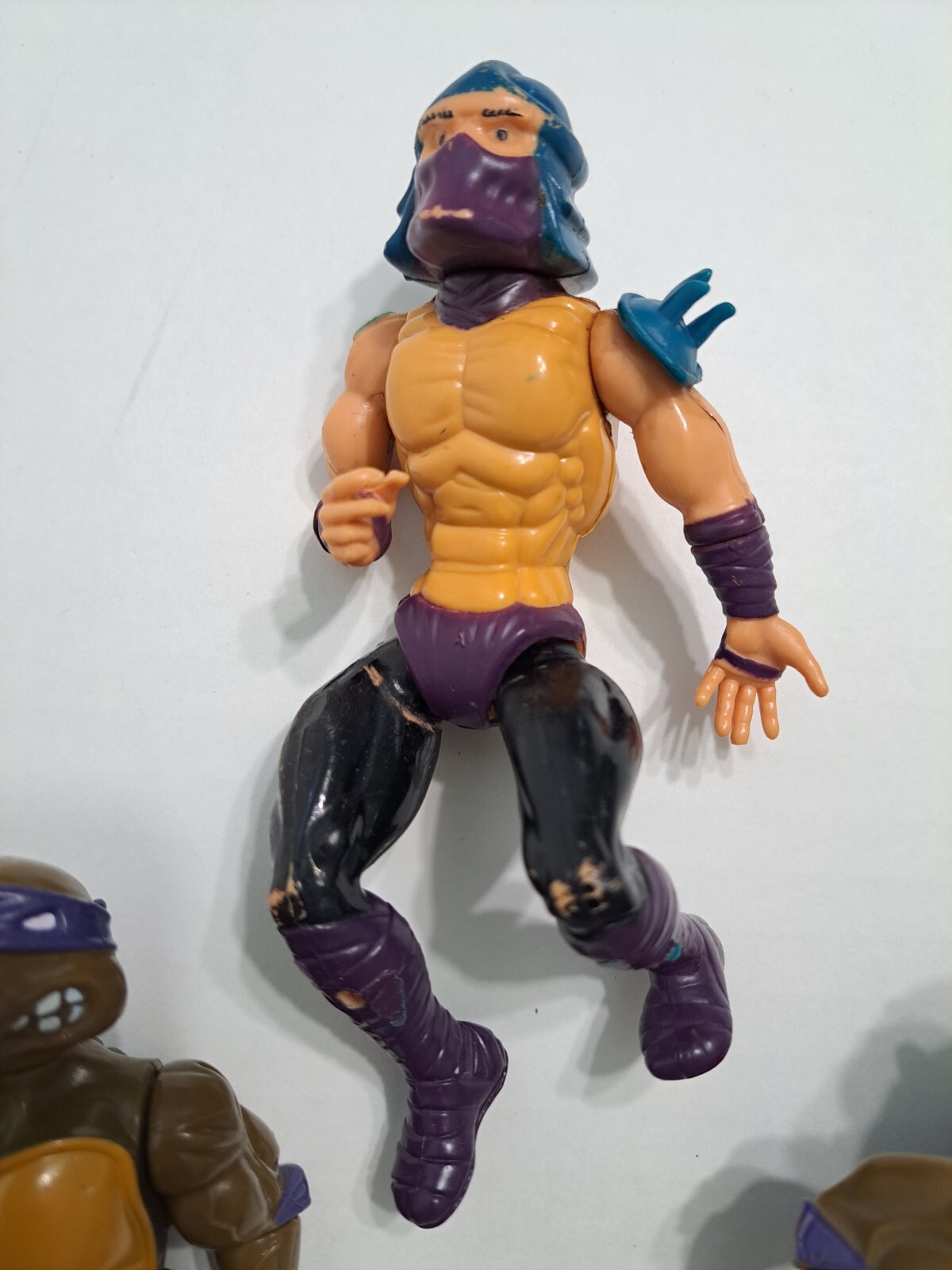 Tmnt 1988-1990 Original Teenage Ninja Turtles Set Lot Donatello Shredder Figures