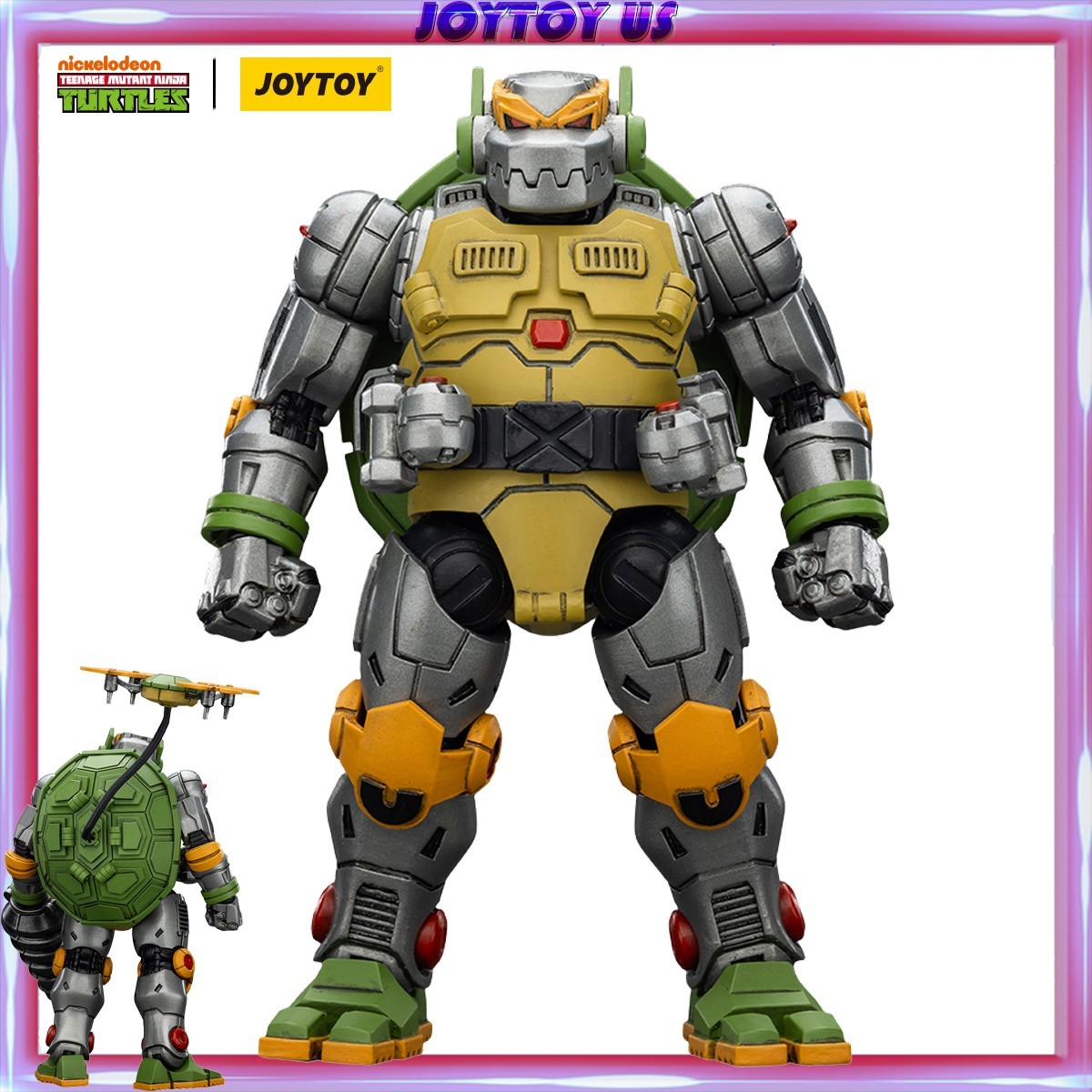 JOYTOY Teenage Mutant Ninja Turtles 1/18 Action Figures TMNT-Metalhead Model