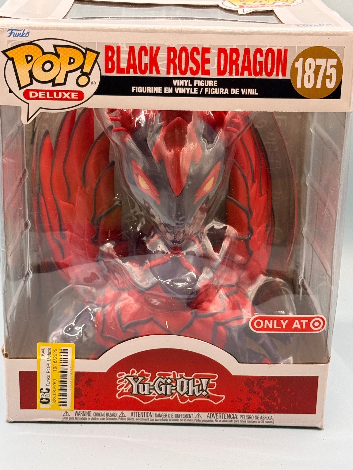 Funko Pop Deluxe Black Rose Dragon Yu-Gi-Oh! Vinyl Figure 1875